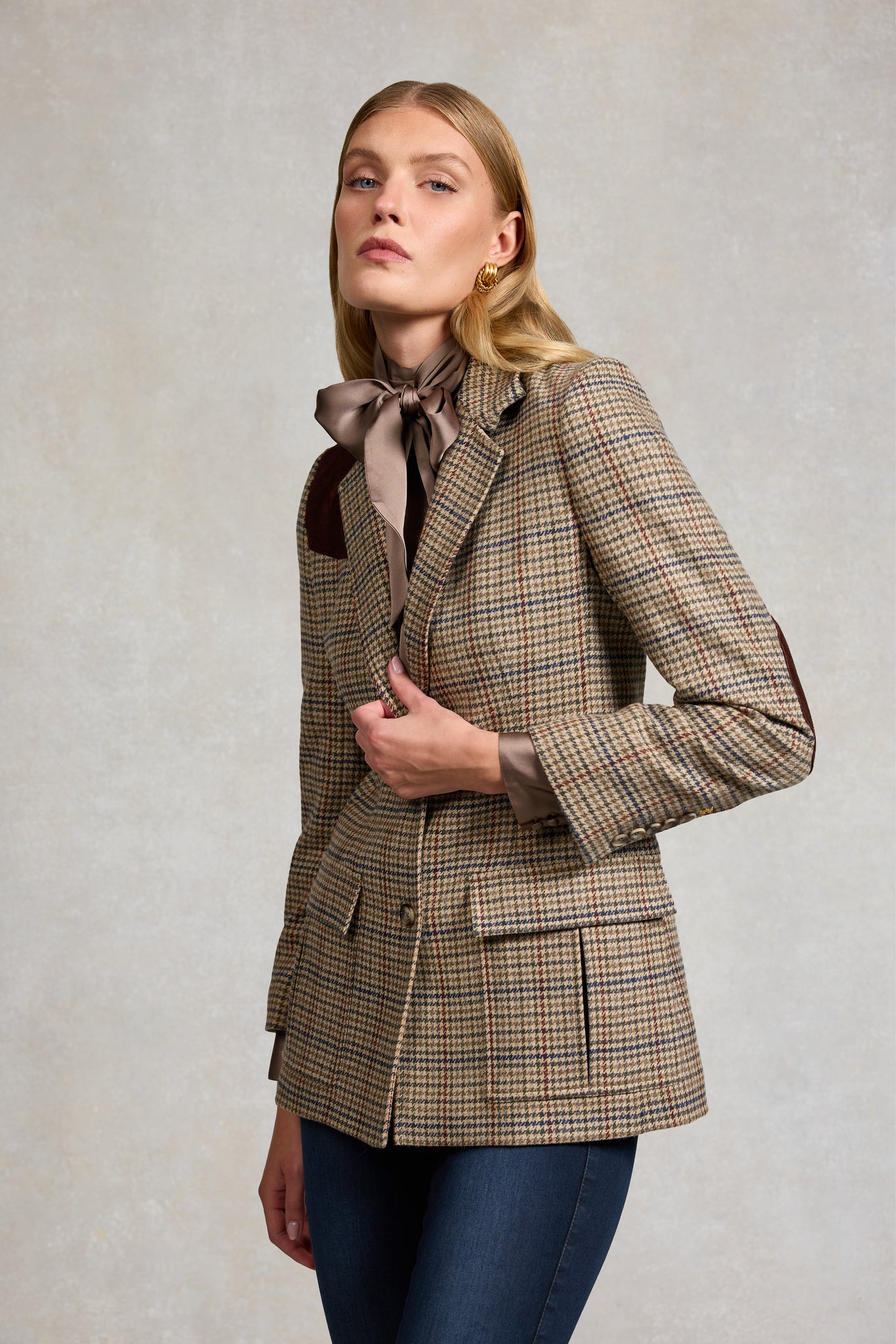 Aynhoe Single Breasted Blazer (Millen Gordon Tweed)