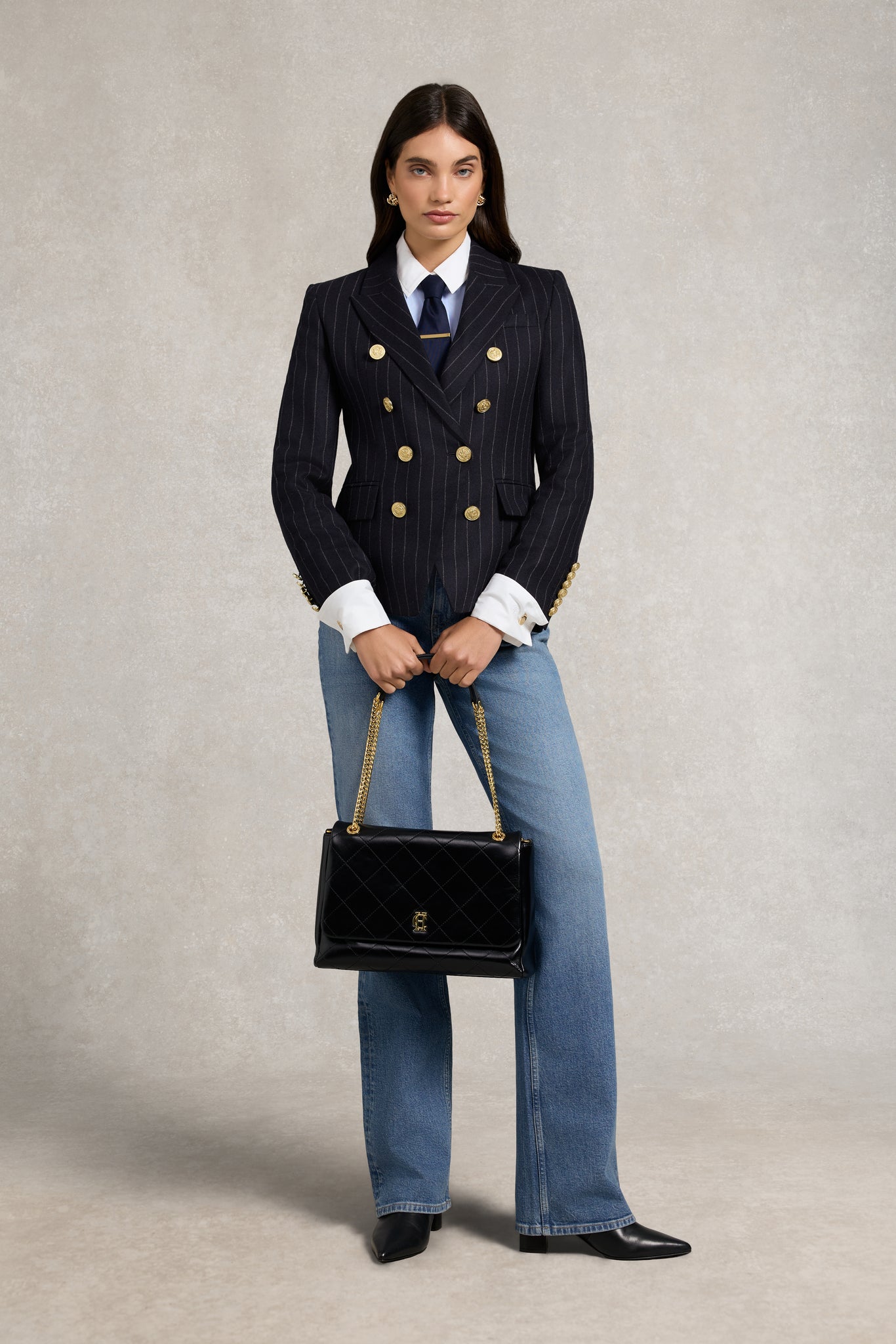 Milan Shoulder Bag (Black)