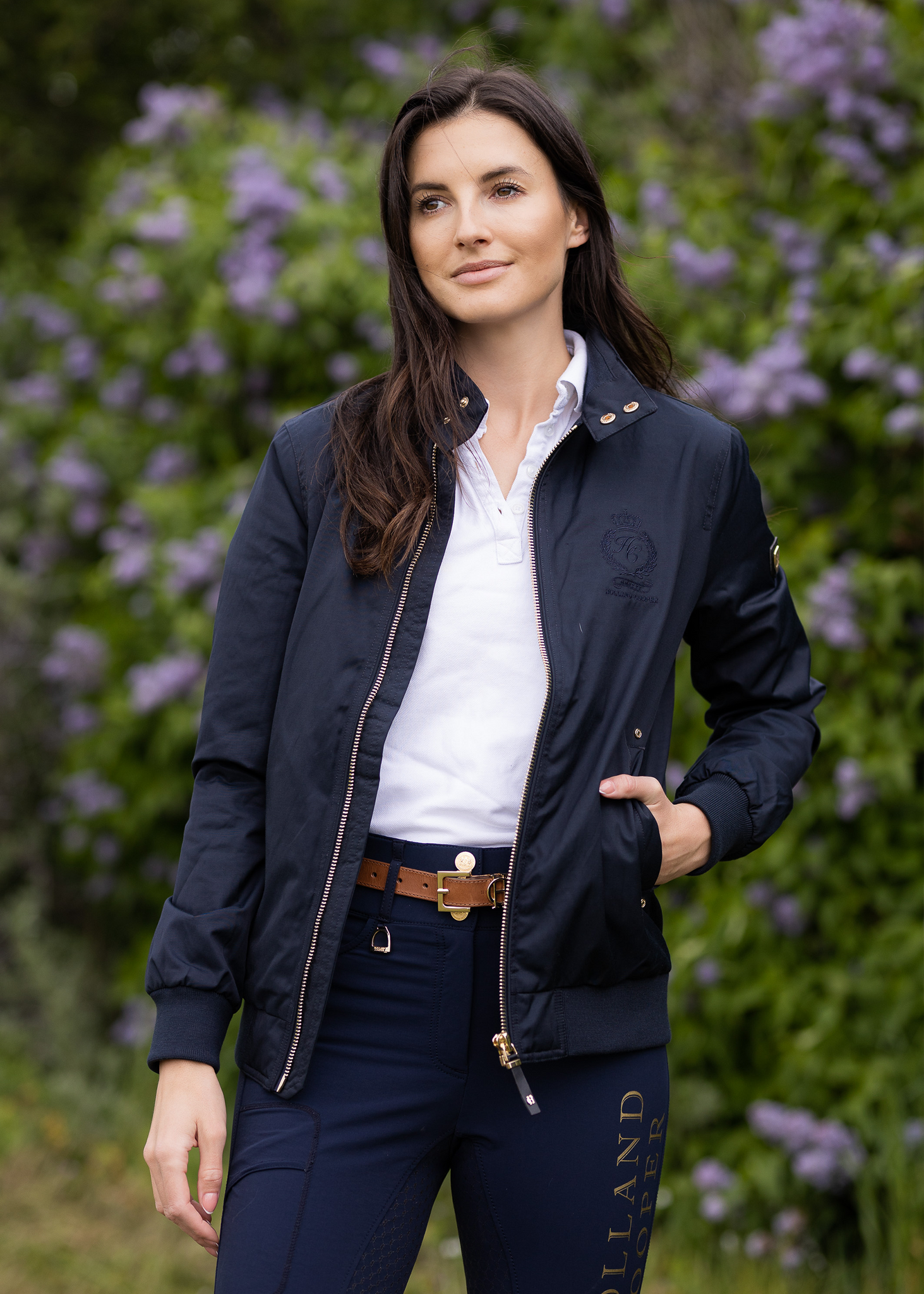 Harrington top padded jacket