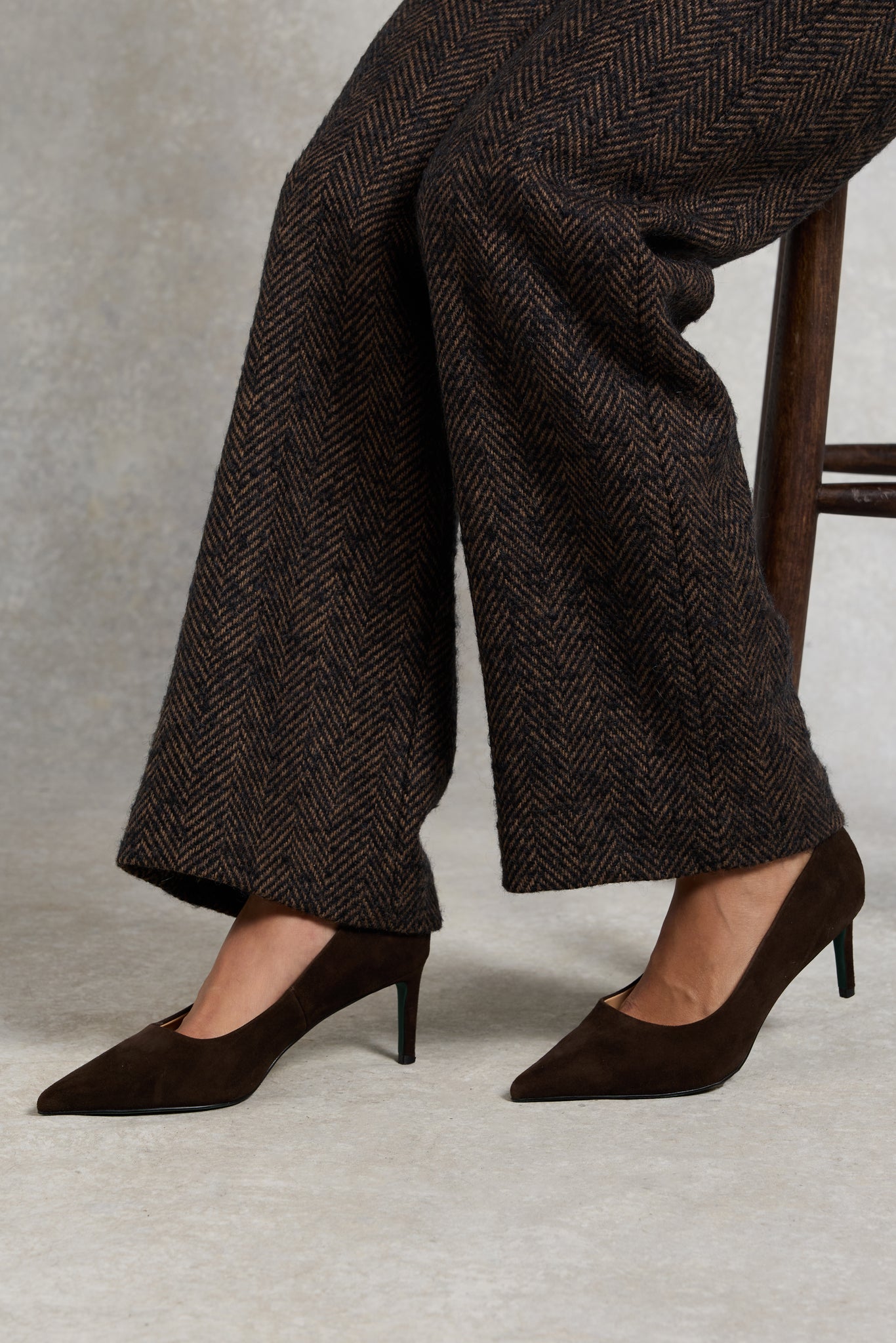 Chelsea Stiletto (Chocolate Suede)