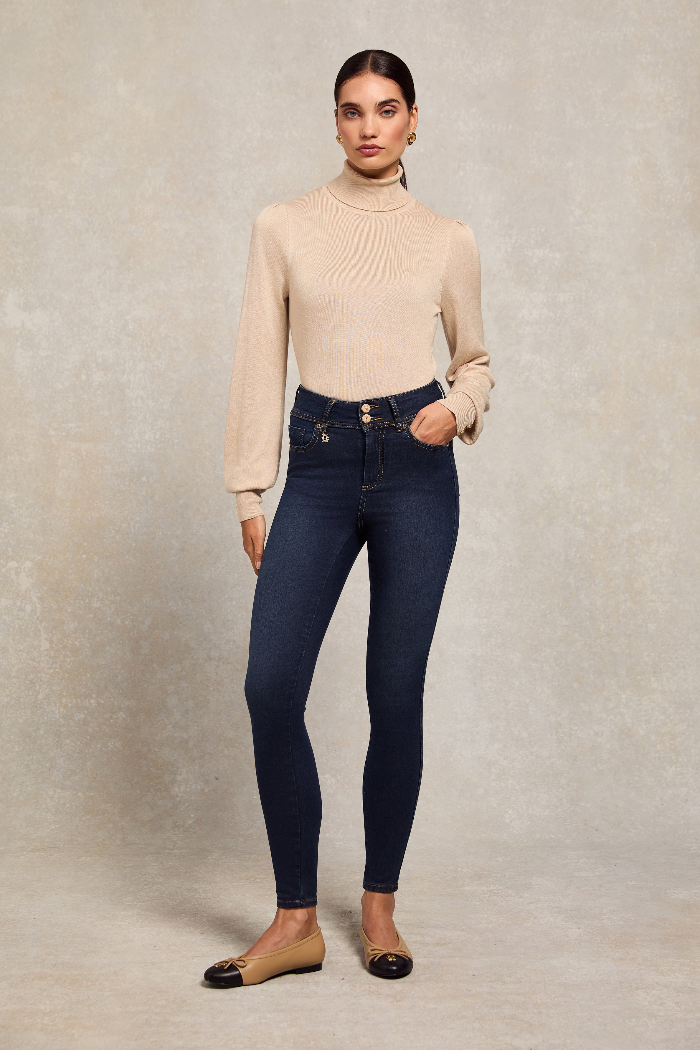 Contour Skinny Jean (Deep Indigo) – Holland Cooper