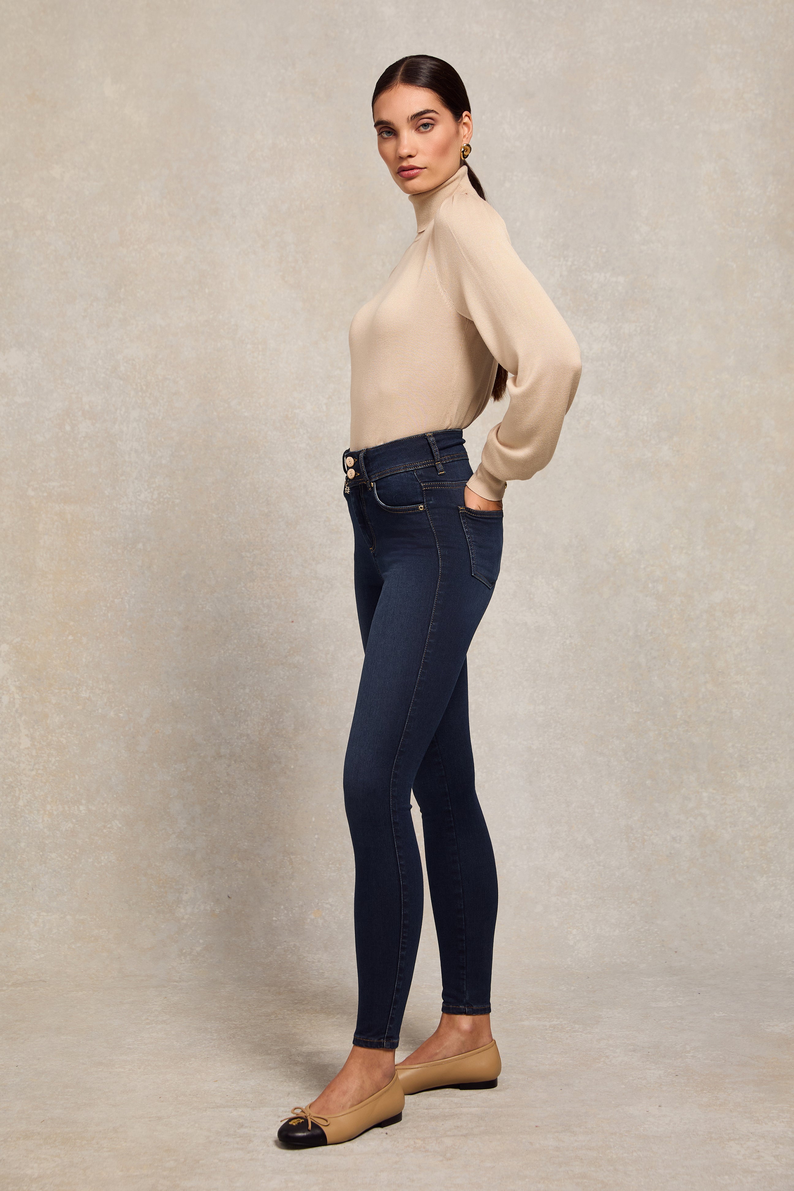 Contour Skinny Jean (Deep Indigo) – Holland Cooper
