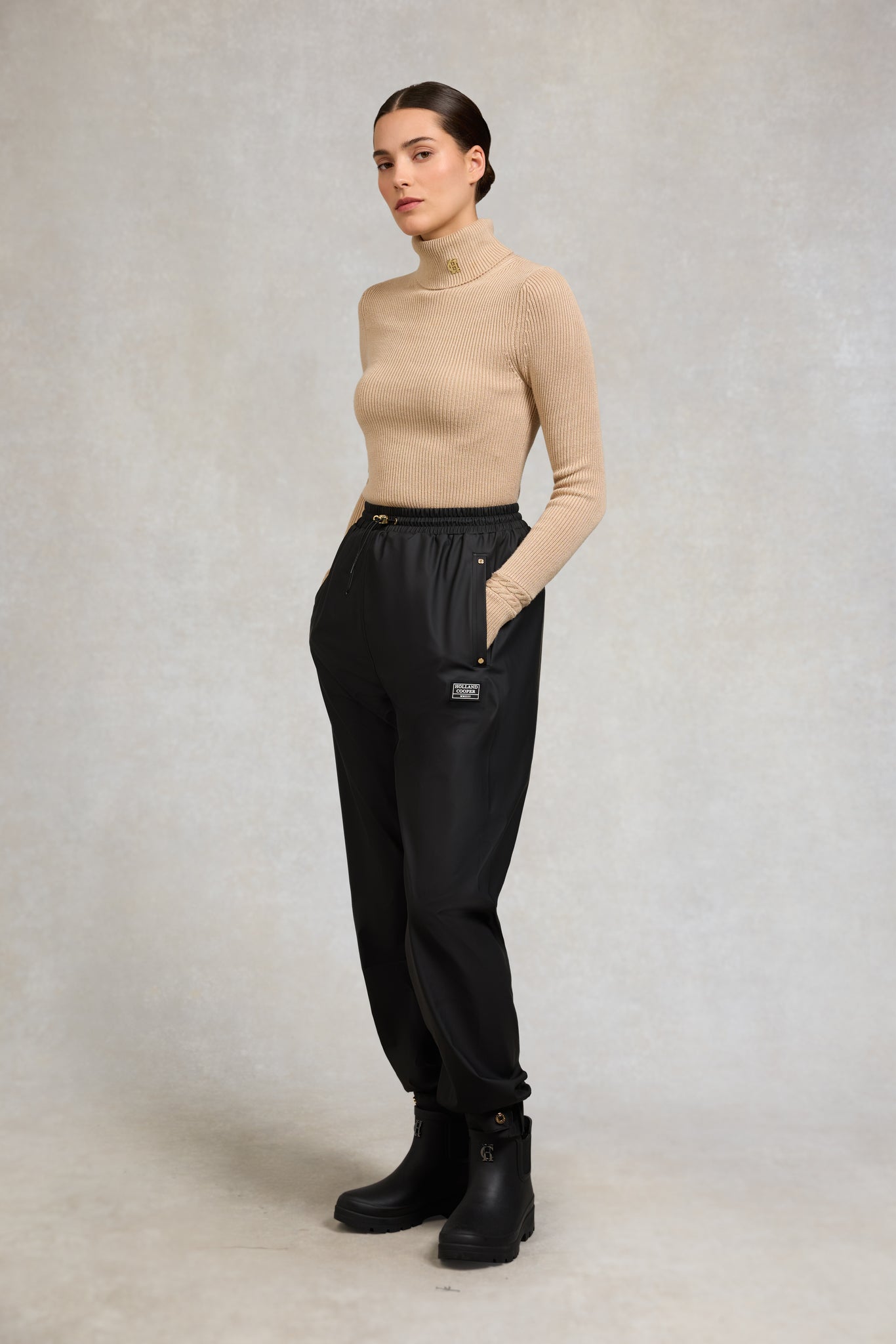 Waterproof Rain Trouser (Black)