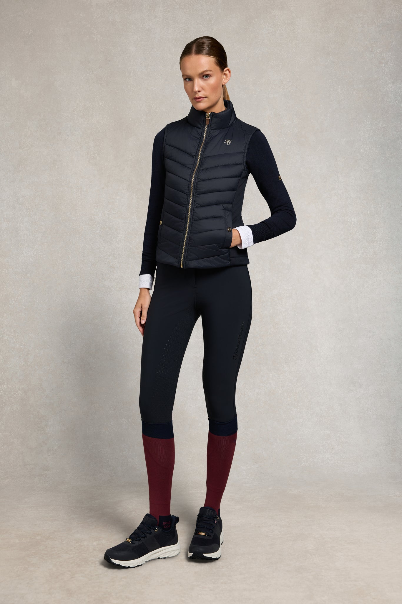 Hybrid Equestrian Gilet (Ink Navy)