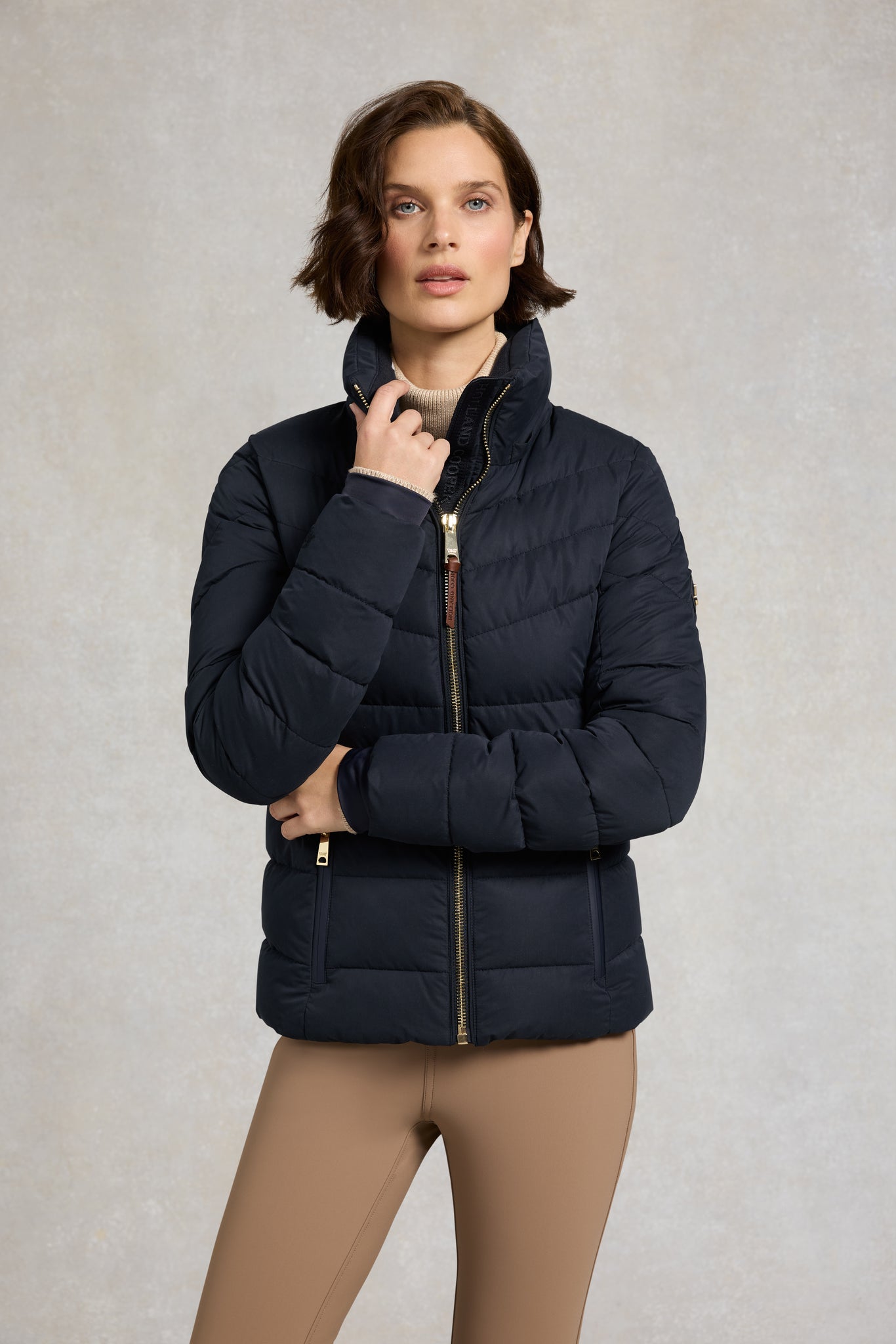 Whistler Puffer Jacket (Ink Navy Natural)