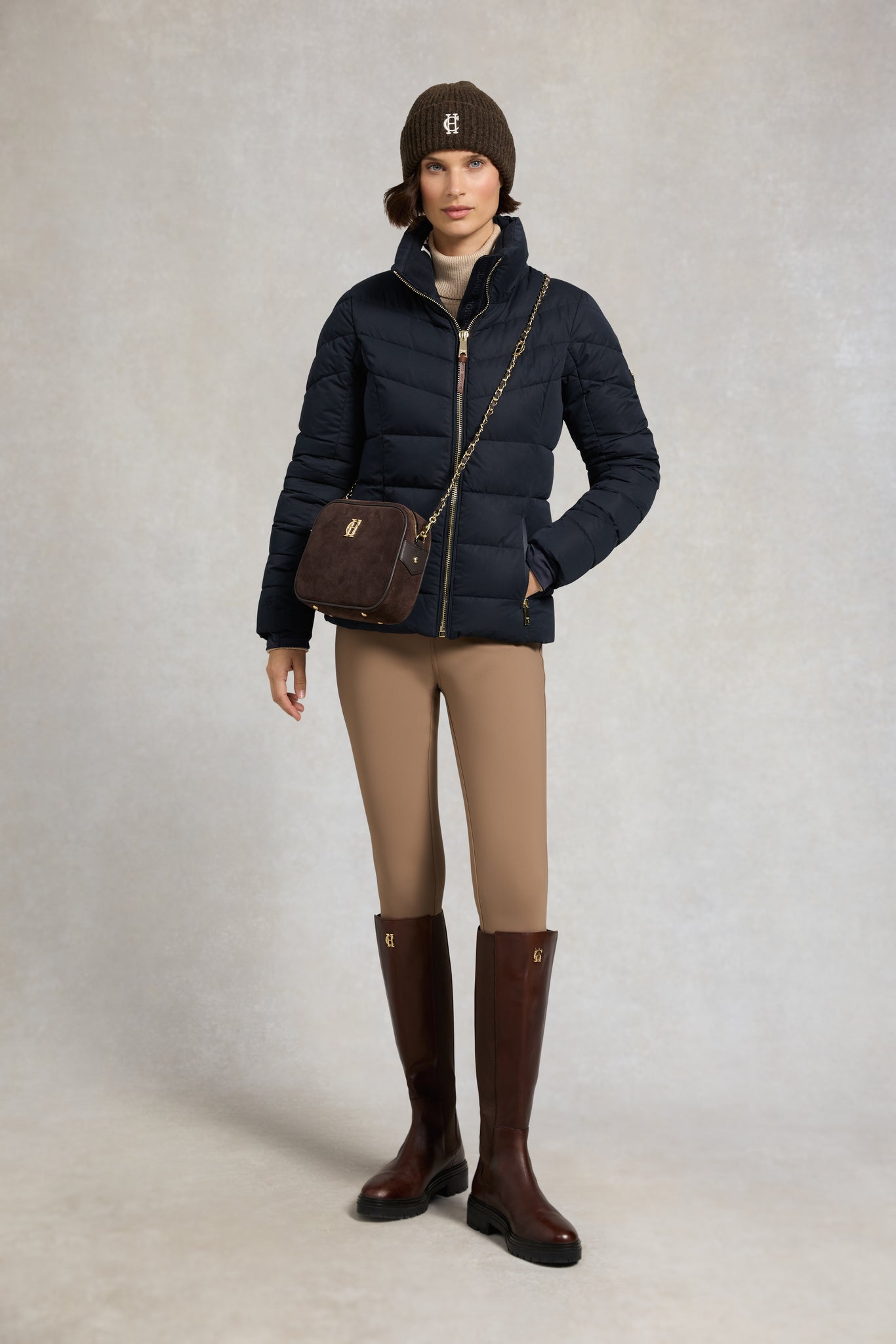 Whistler Puffer Jacket (Ink Navy Natural)