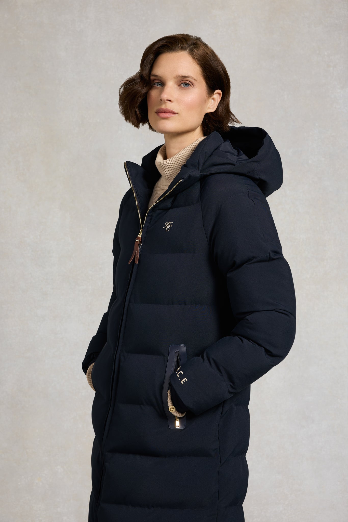 Chiltern Longline Yard Coat (Ink Navy)