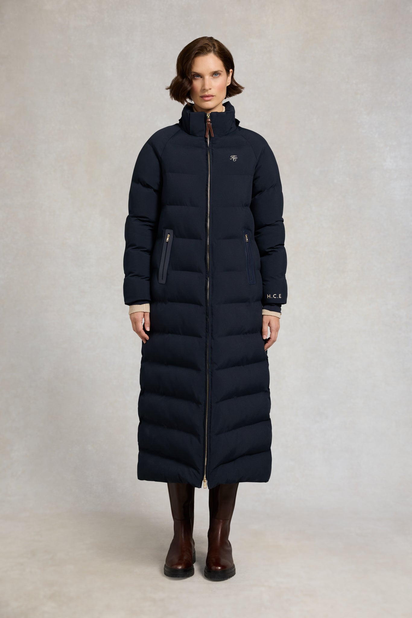 Chiltern Longline Yard Coat (Ink Navy)