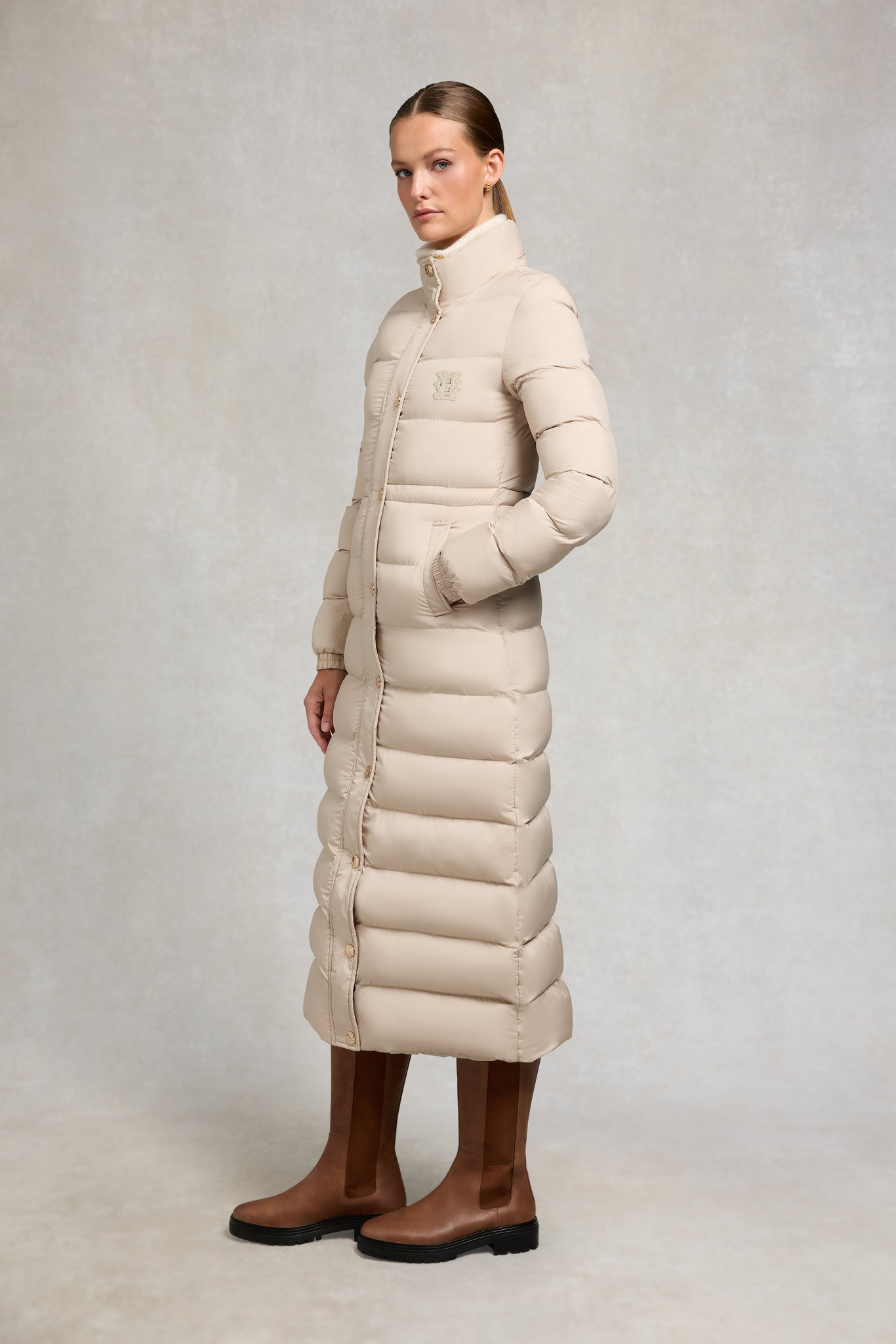 Milton Longline Coat (Putty)