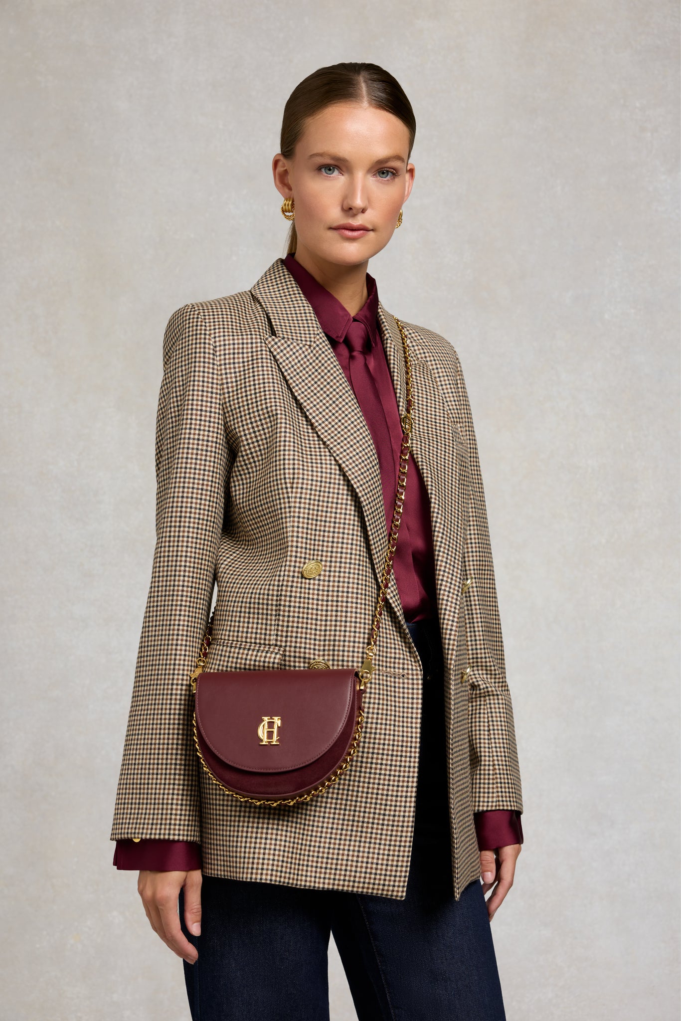 Camden Crossbody Bag (Oxblood)