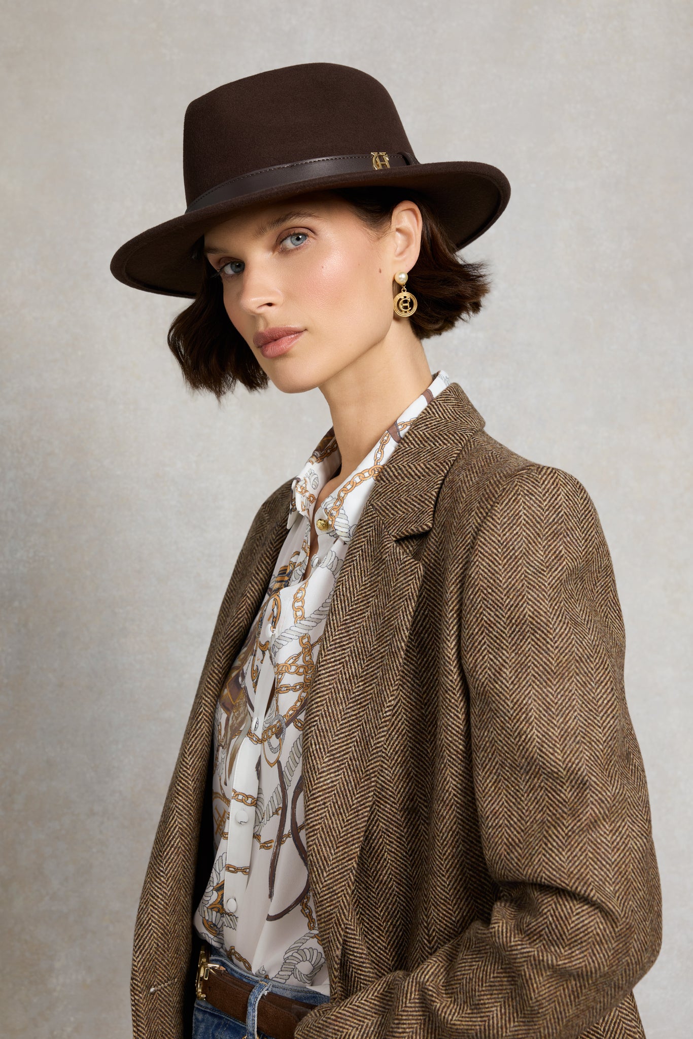 Chelsea Trilby (Chocolate)