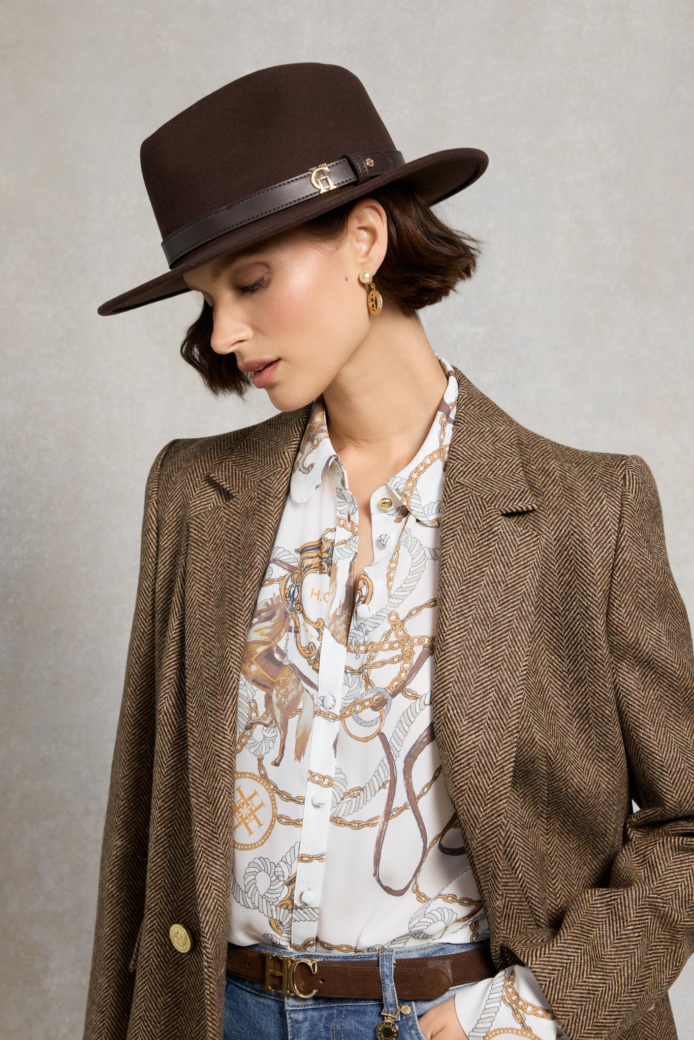 Chelsea Trilby (Chocolate)