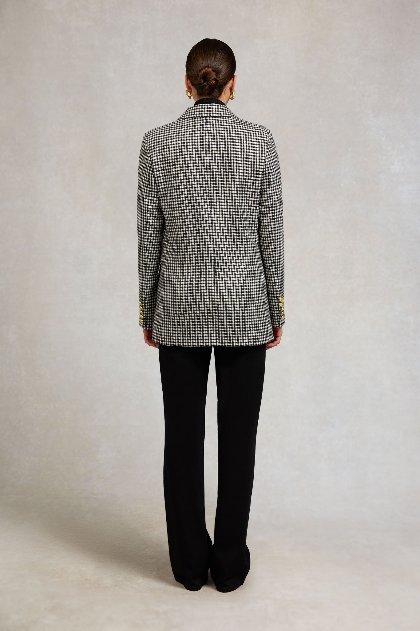 Belgravia Blazer (Black & White Puppy Tooth)