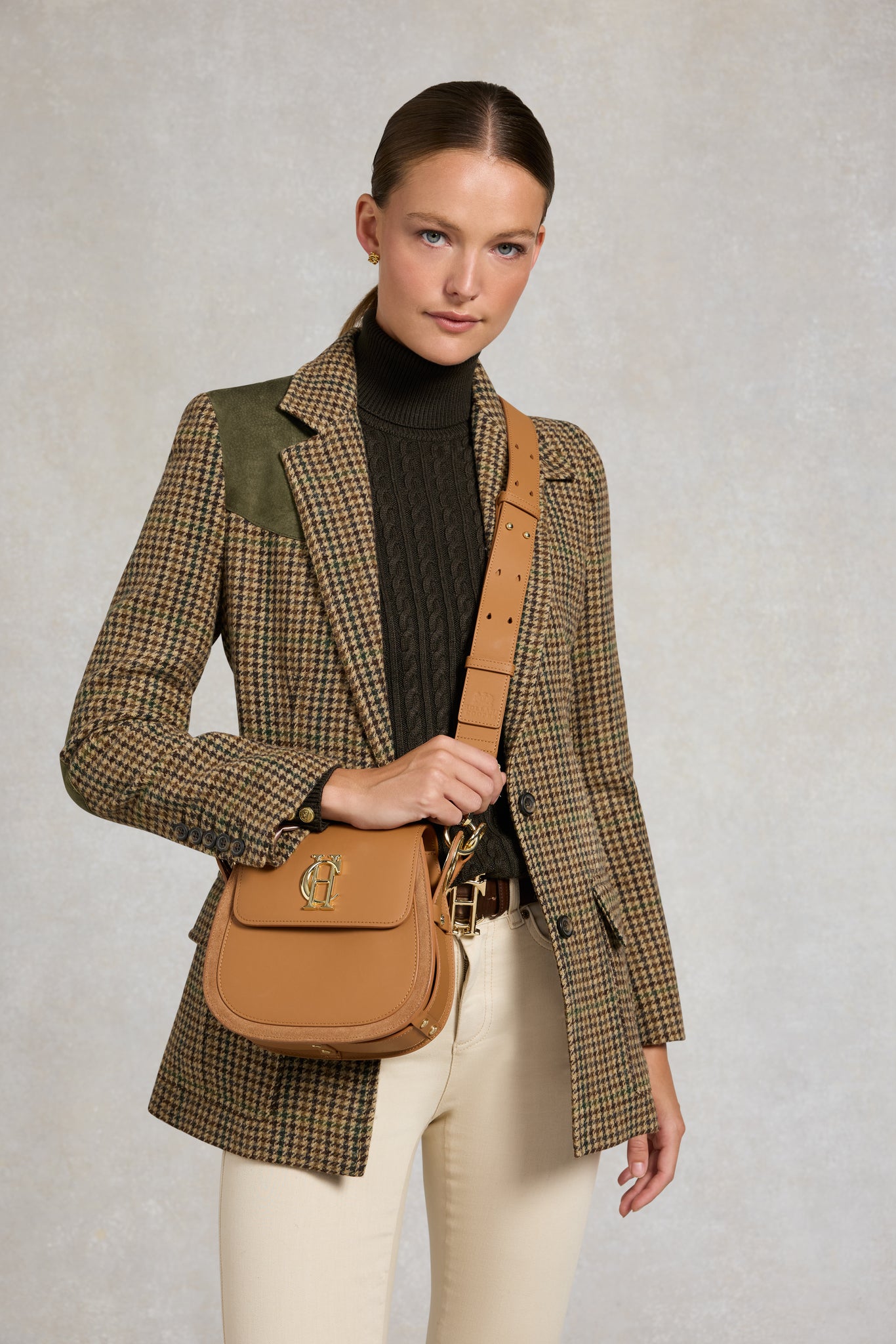 Chelsea Saddle Bag (Tan)