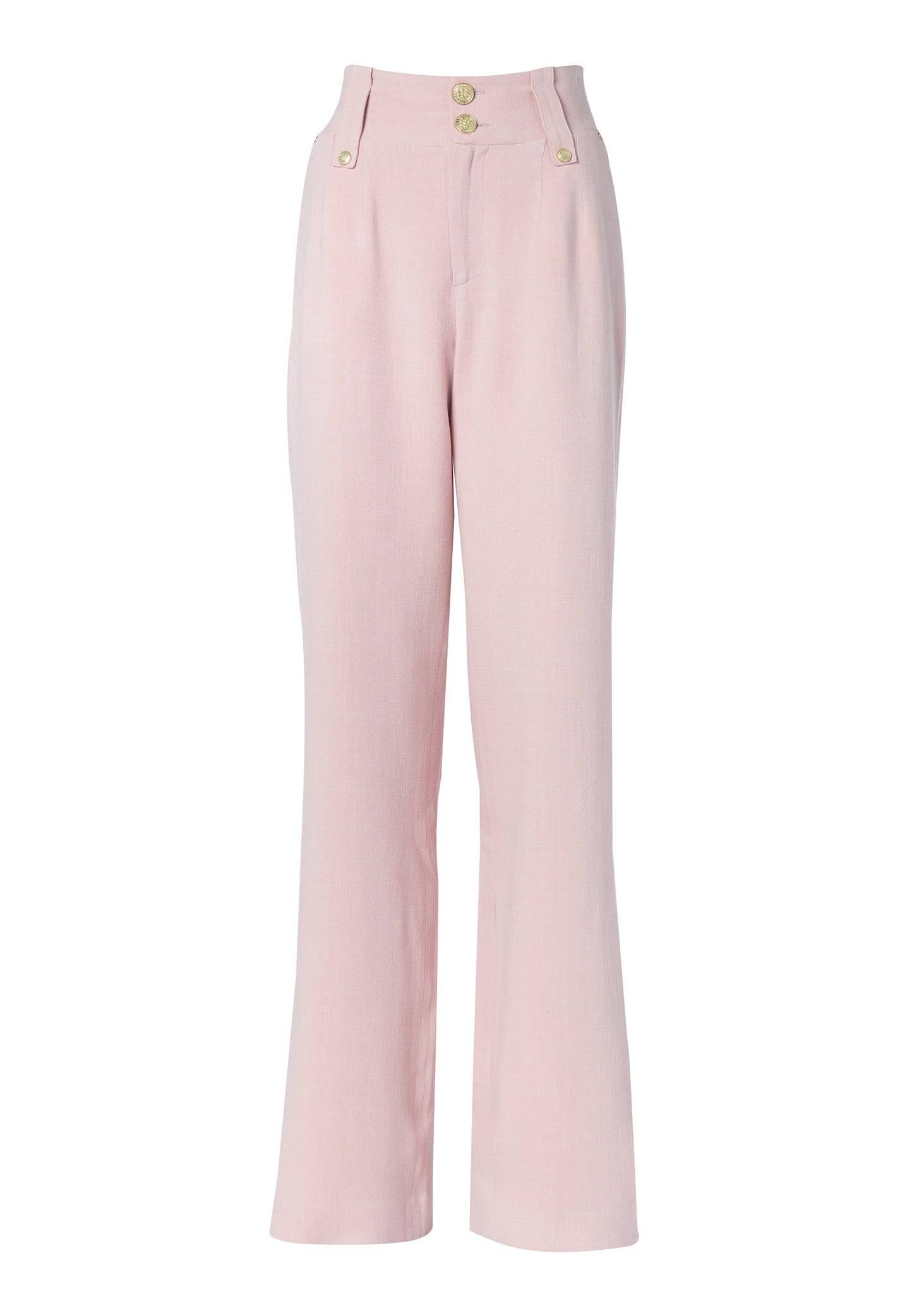 The Pink Linen Suit