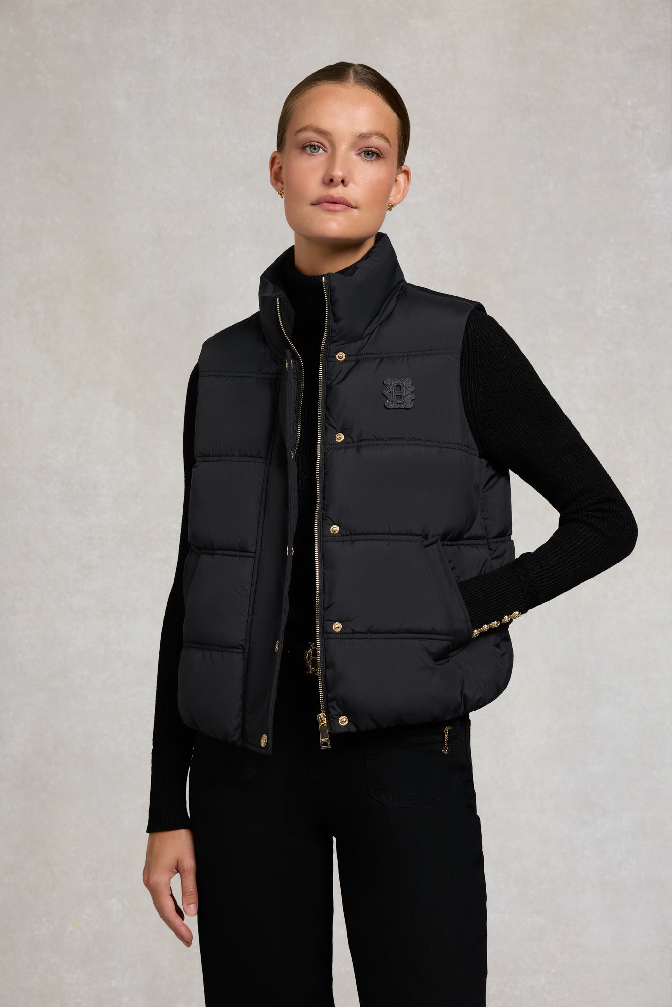 Milton Padded Gilet (Black)