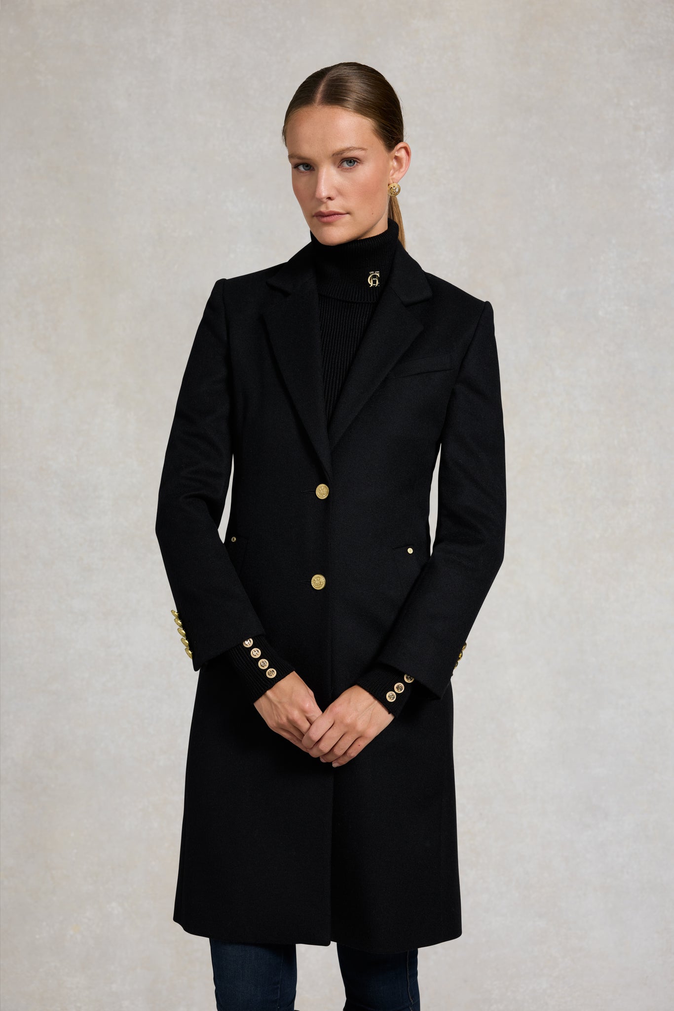 Regency Coat (Soft Black)