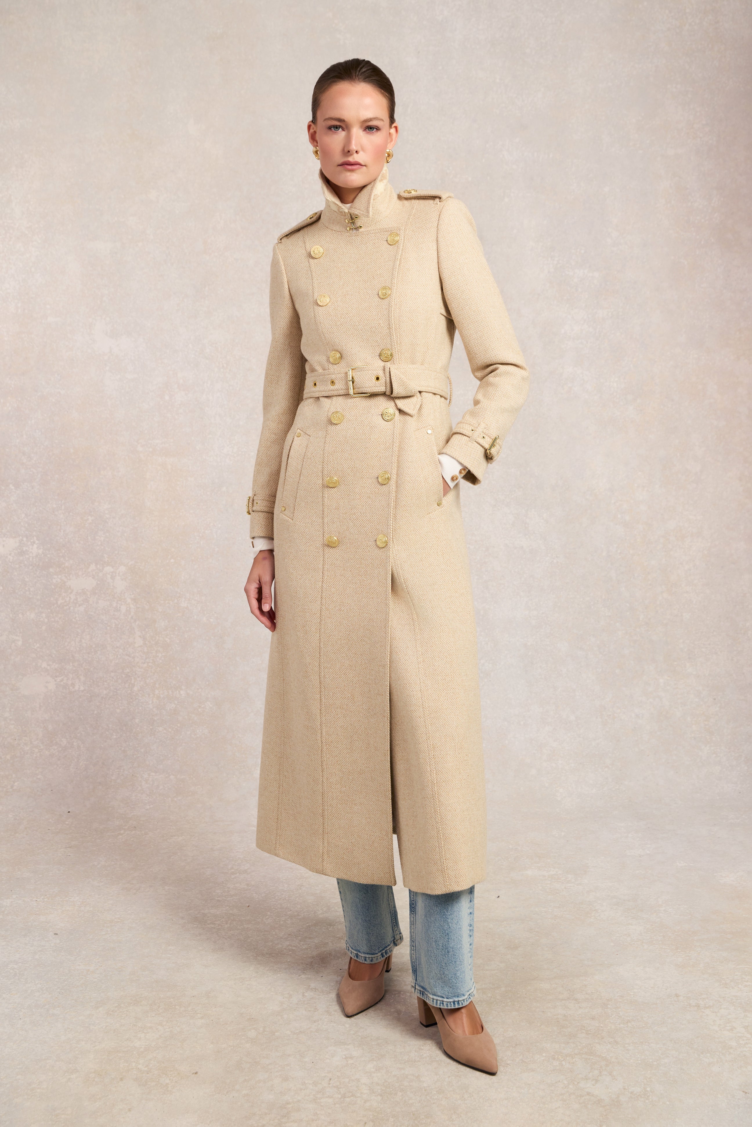 Trench Coat - Biscuit