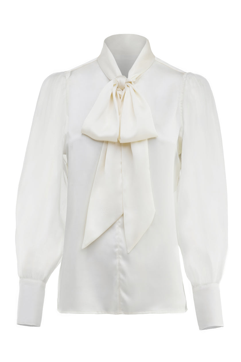 Ariella Blouse (Oyster) – Holland Cooper