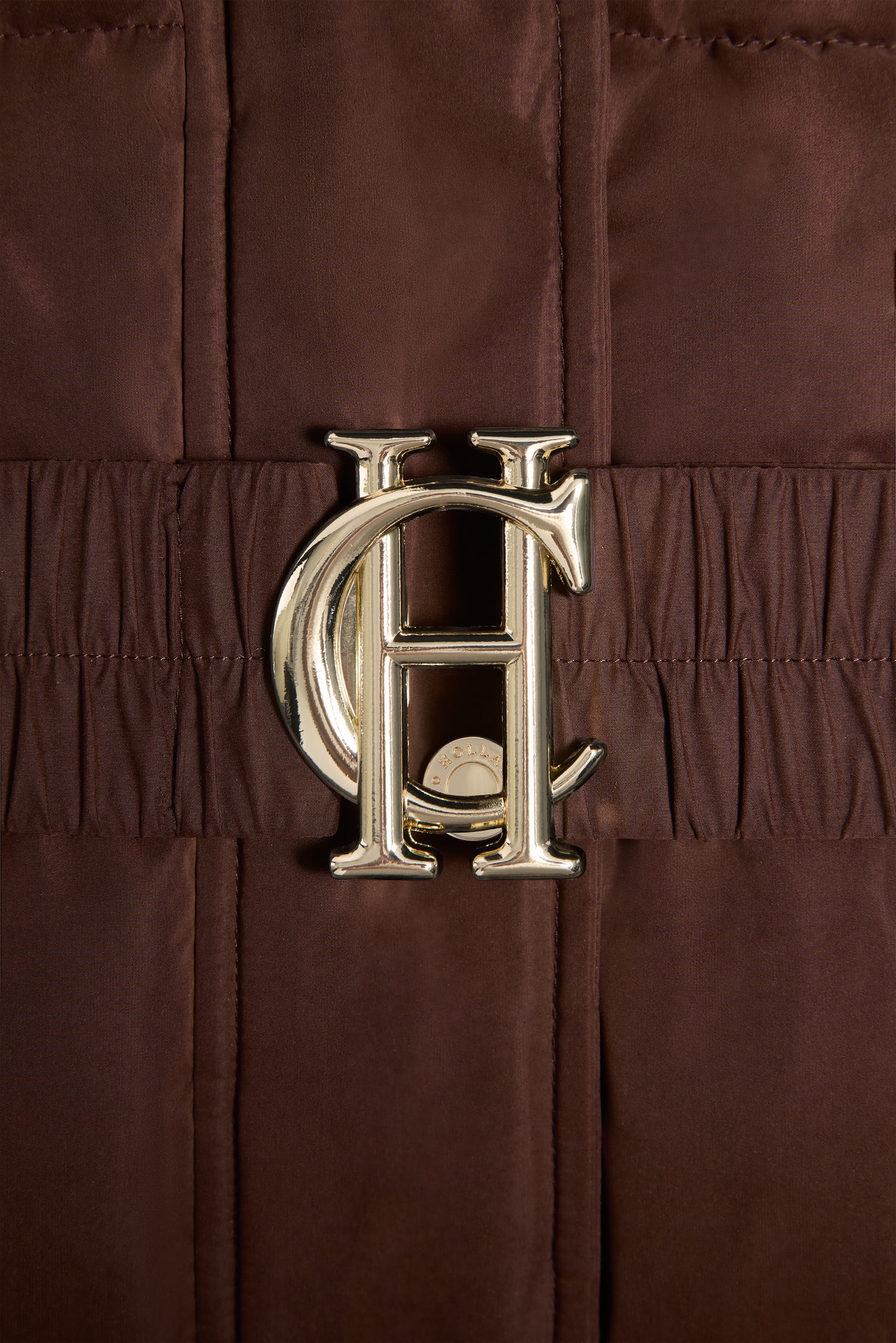 Arosa Luxe Longline Coat (Walnut)