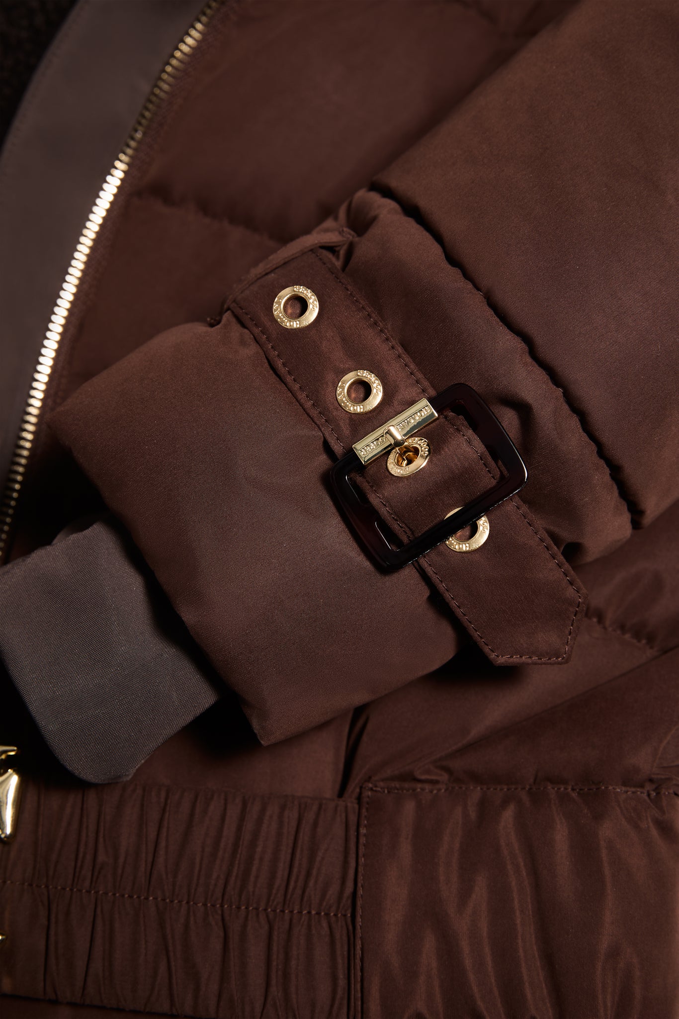 Arosa Luxe Longline Coat (Walnut)