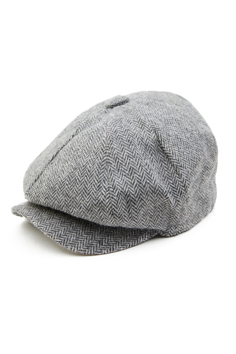 Baker Boy Cap (Herringbone Wax)