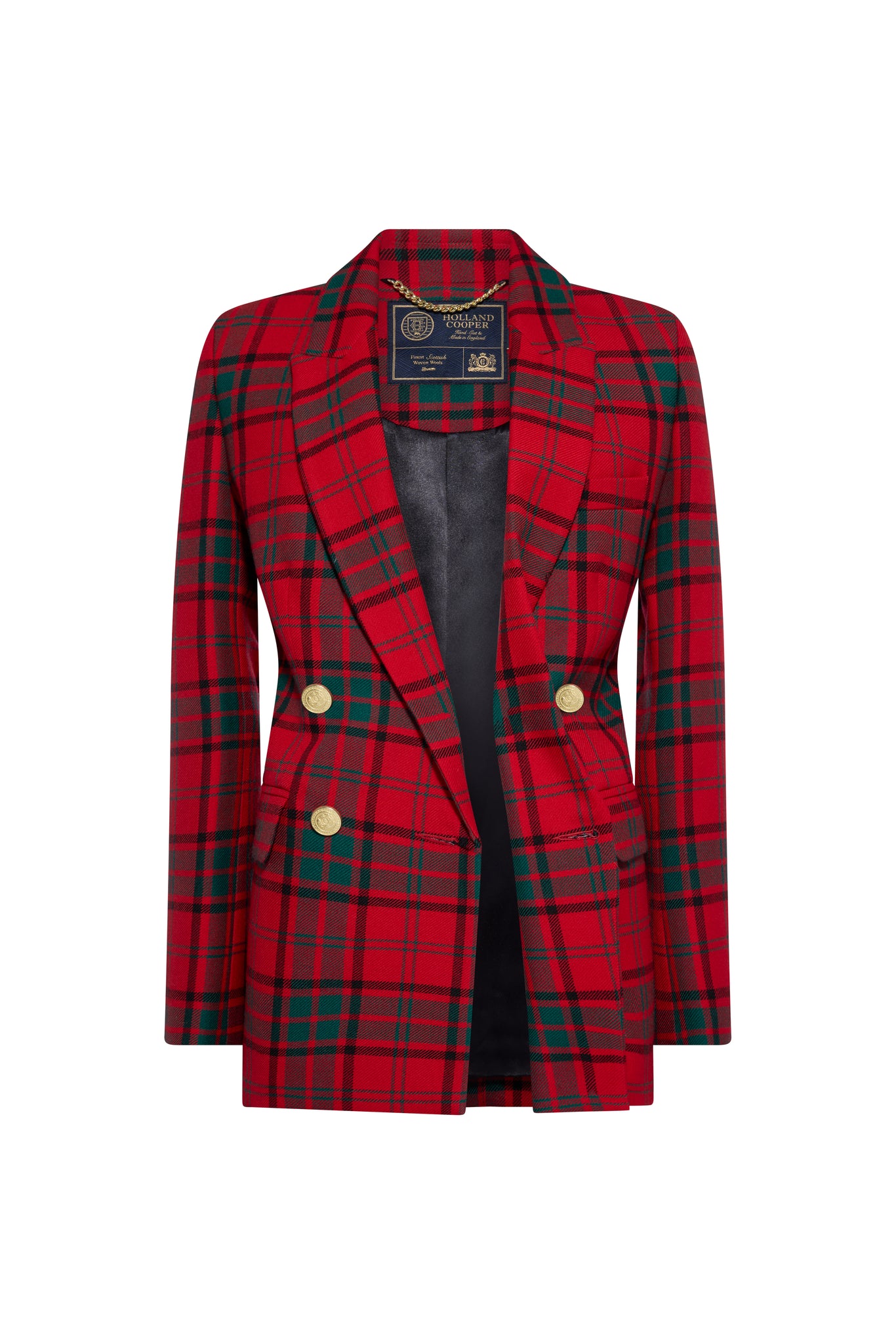 Belgravia Blazer (Red Tartan)