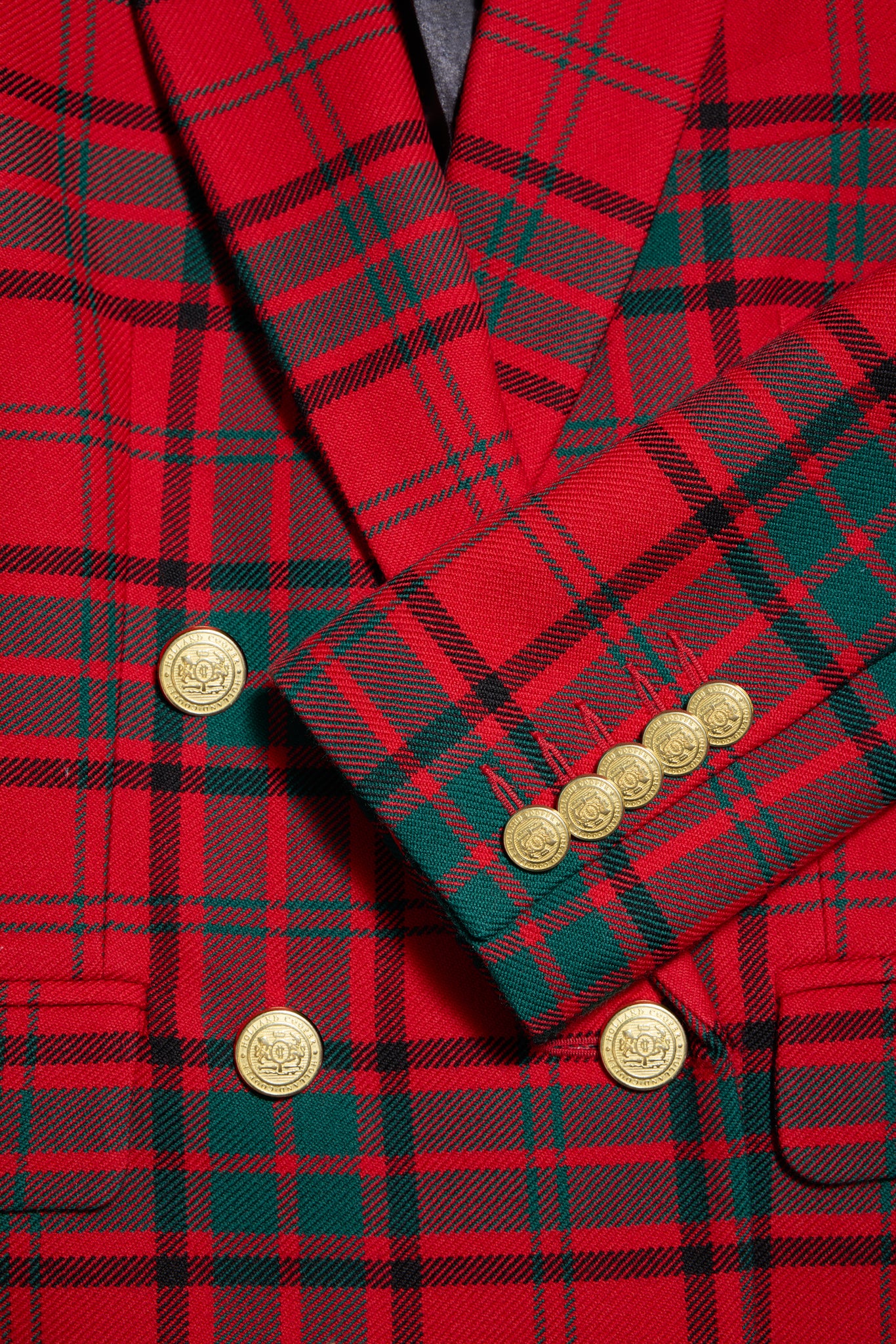 Belgravia Blazer (Red Tartan)