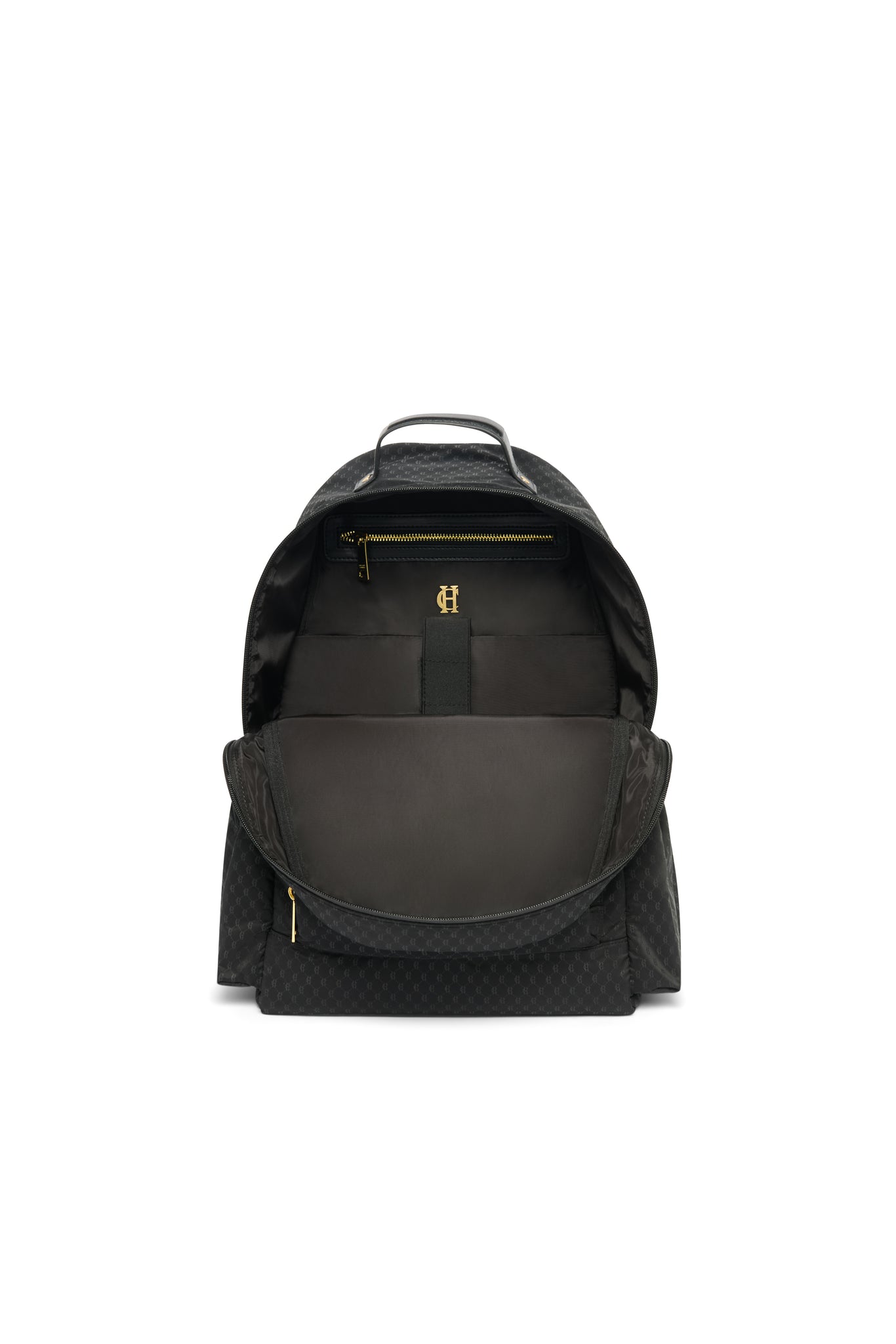Burghley Backpack (Black Monogram)