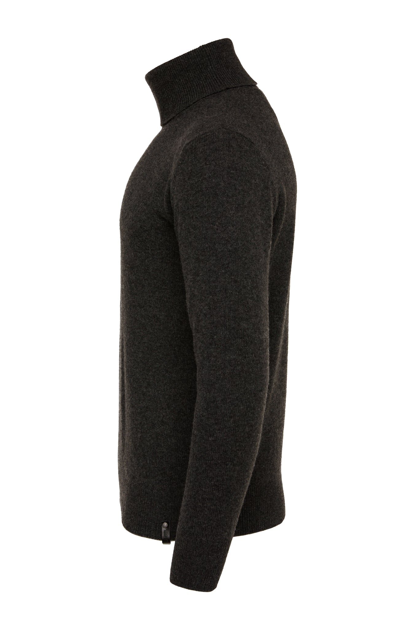 Byron Roll Neck Knit (Charcoal)