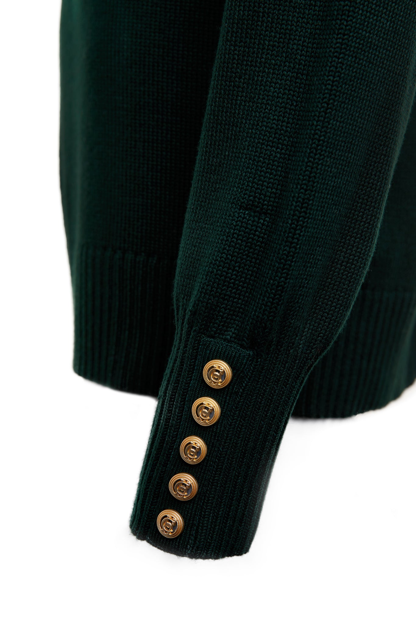 Chamonix Roll Neck Knit (Emerald)