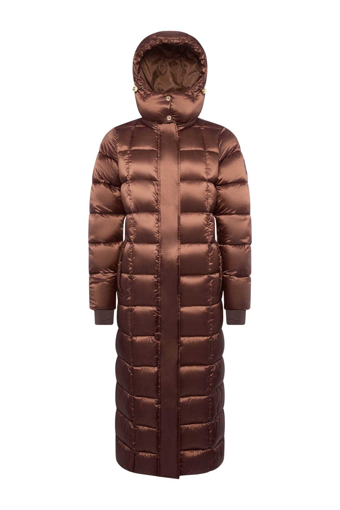 Carrington Longline Coat (Walnut)