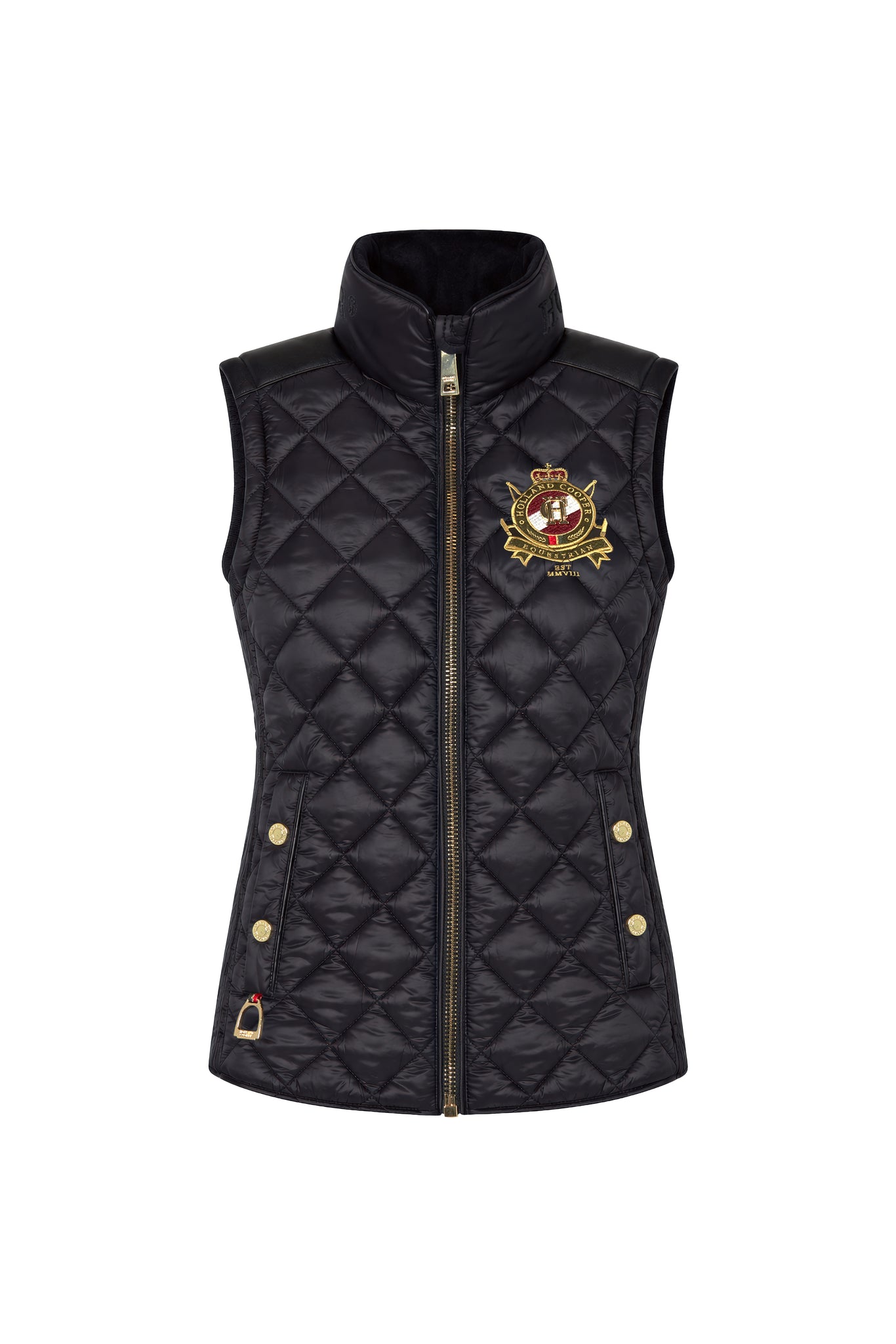 Diamond Quilt Classic Gilet (Black) – Holland Cooper ®