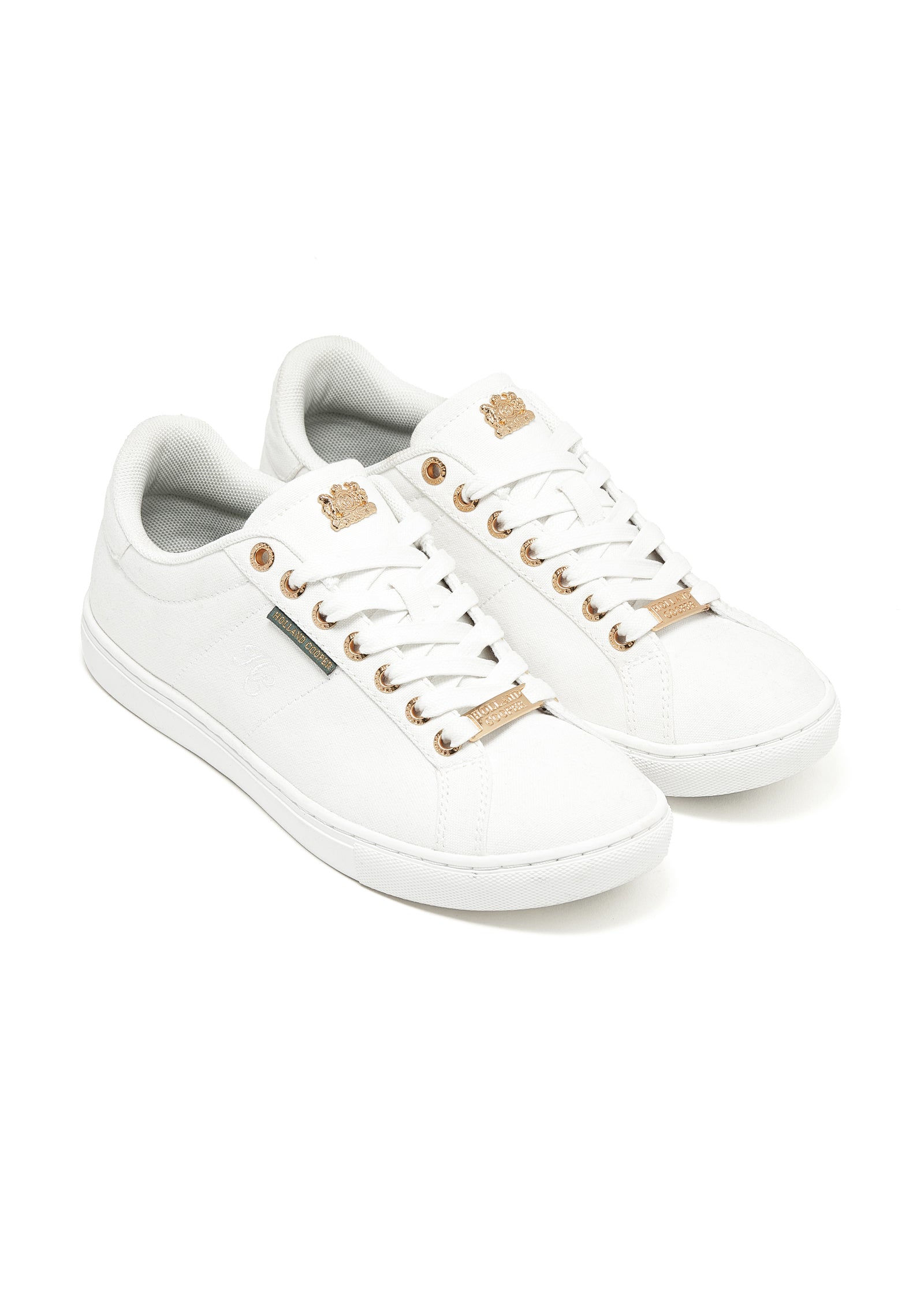 Chelsea Court Trainer (White) – Holland Cooper