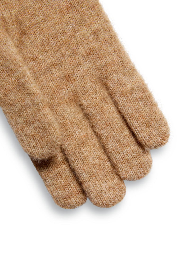 Chelsea Knitted Gloves (Camel)