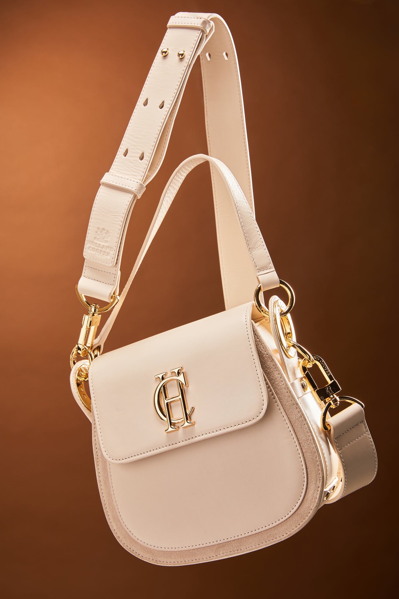 Chelsea Saddle Bag (Cream)