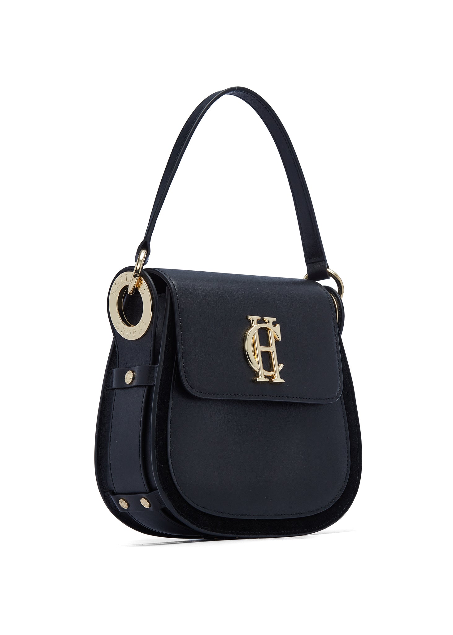 Chelsea Saddle Bag (Soft Black)