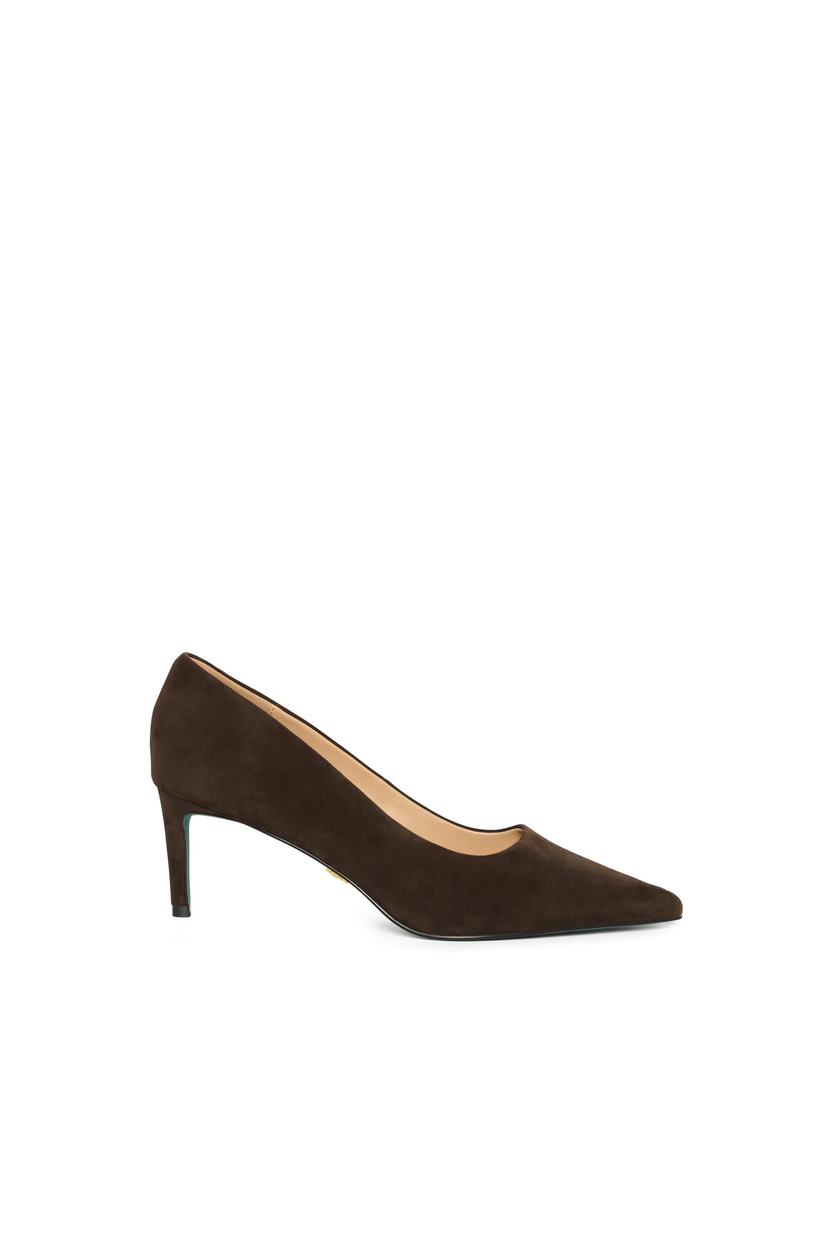 Wear All Day Chelsea Heel (Chocolate Suede)
