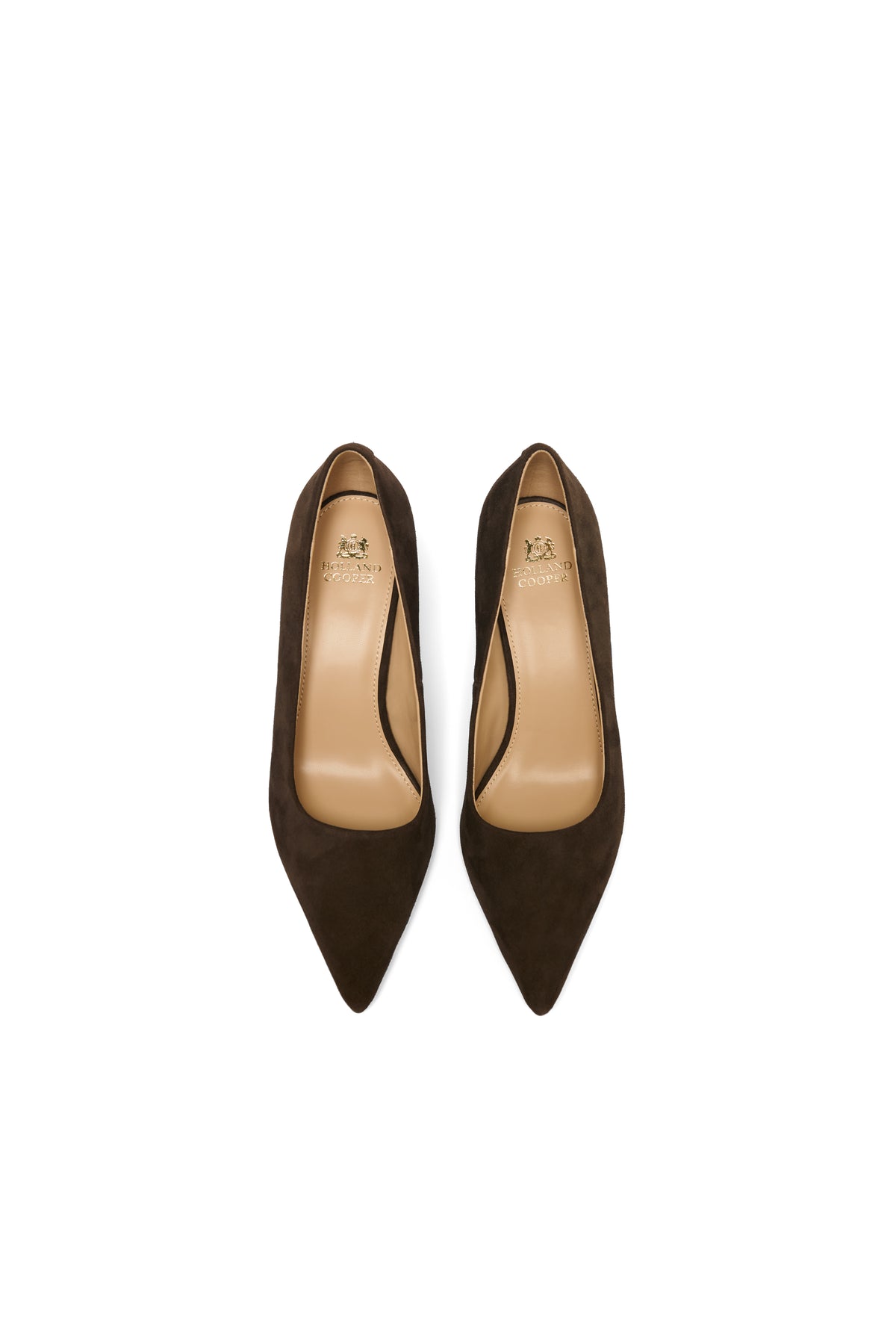 Wear All Day Chelsea Heel (Chocolate Suede)