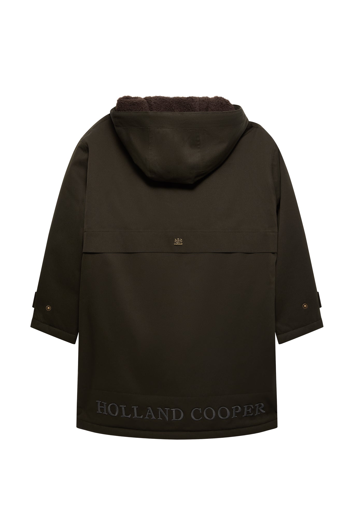 Children's Oversized Waterproof Coat (Khaki)
