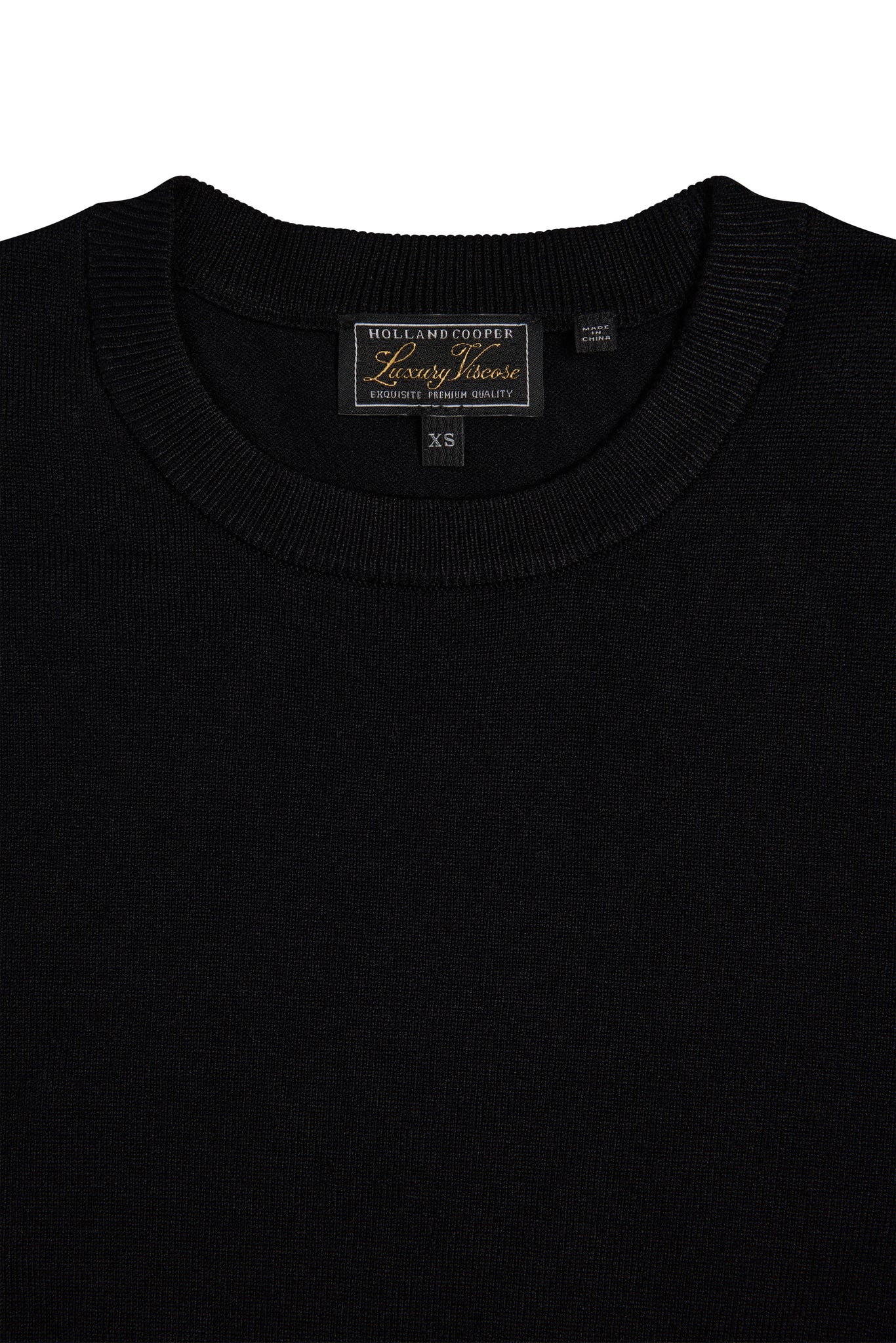 Chiltern Crew Neck Knit (Black)