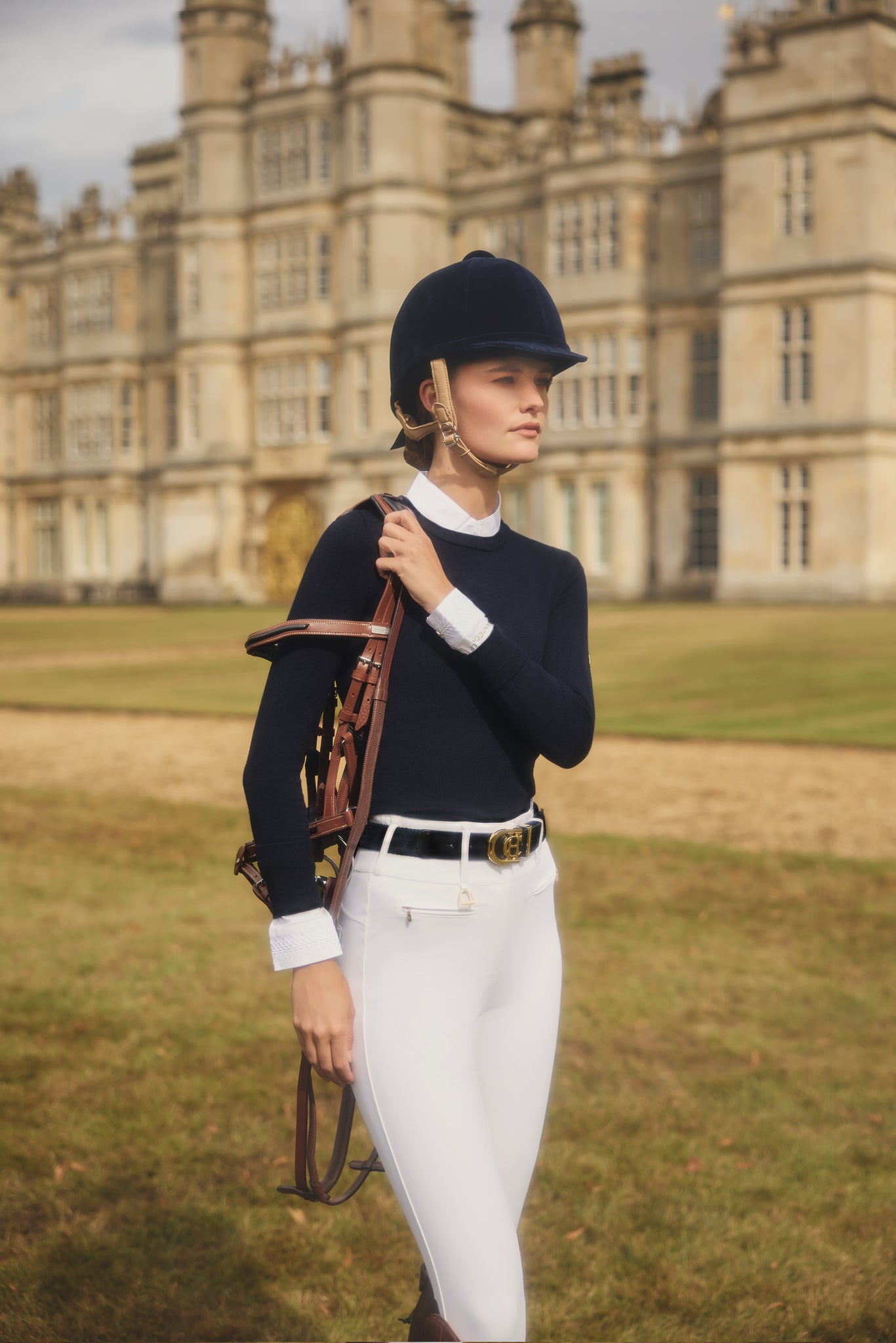 Chiltern Crew Neck Knit (Ink Navy)