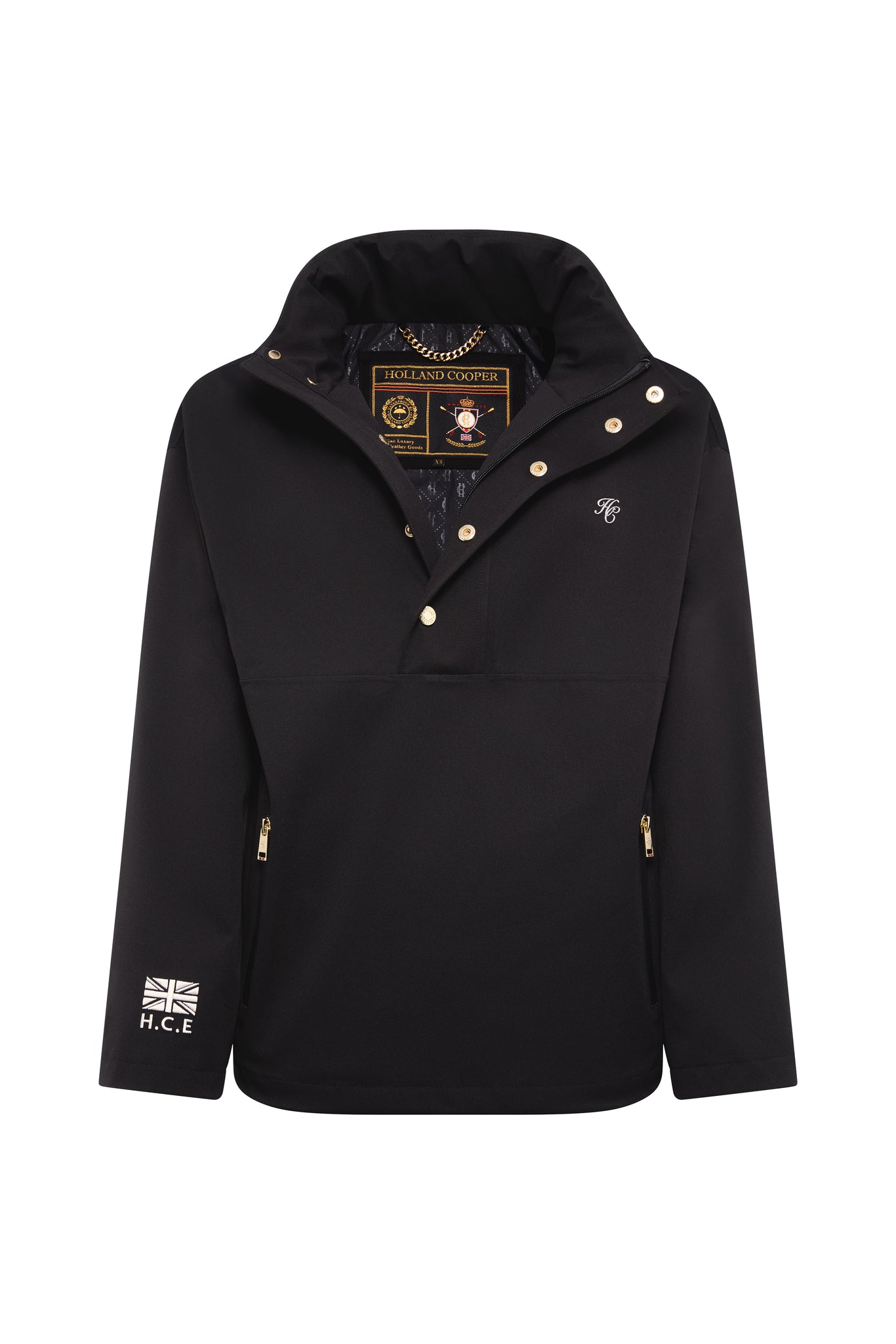 Chiltern Quarter Zip Jacket (Black)