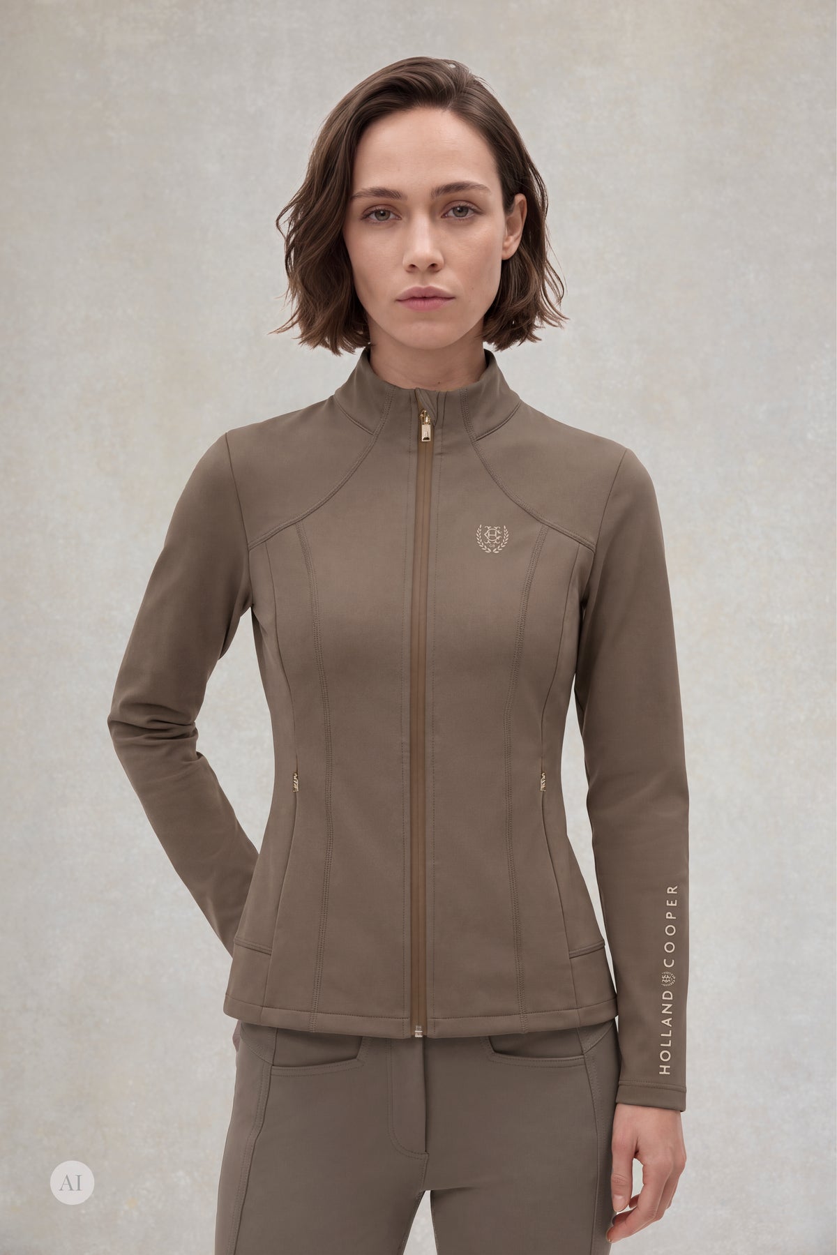 Chiltern Zip Training Top (Mocha)