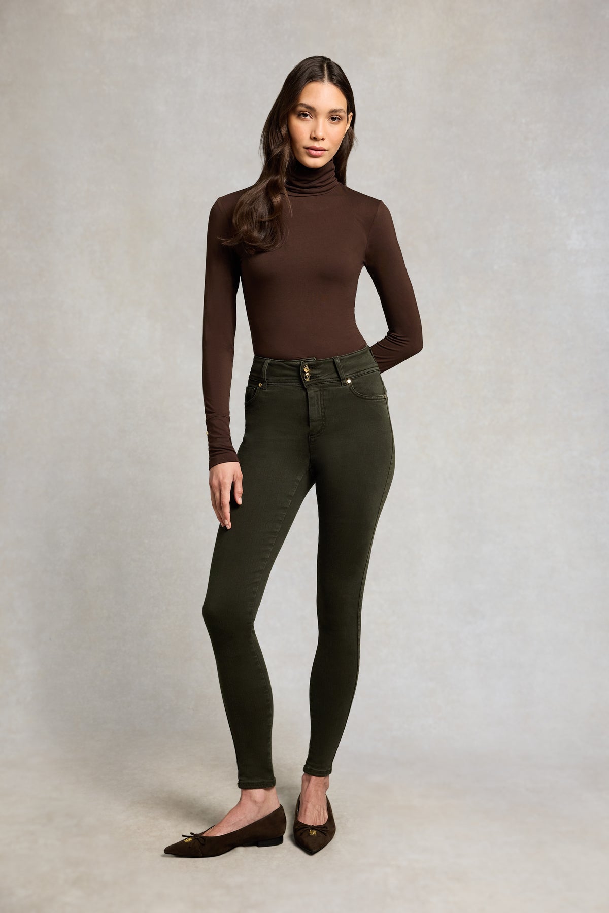 Contour Skinny Jean (Dark Pine)