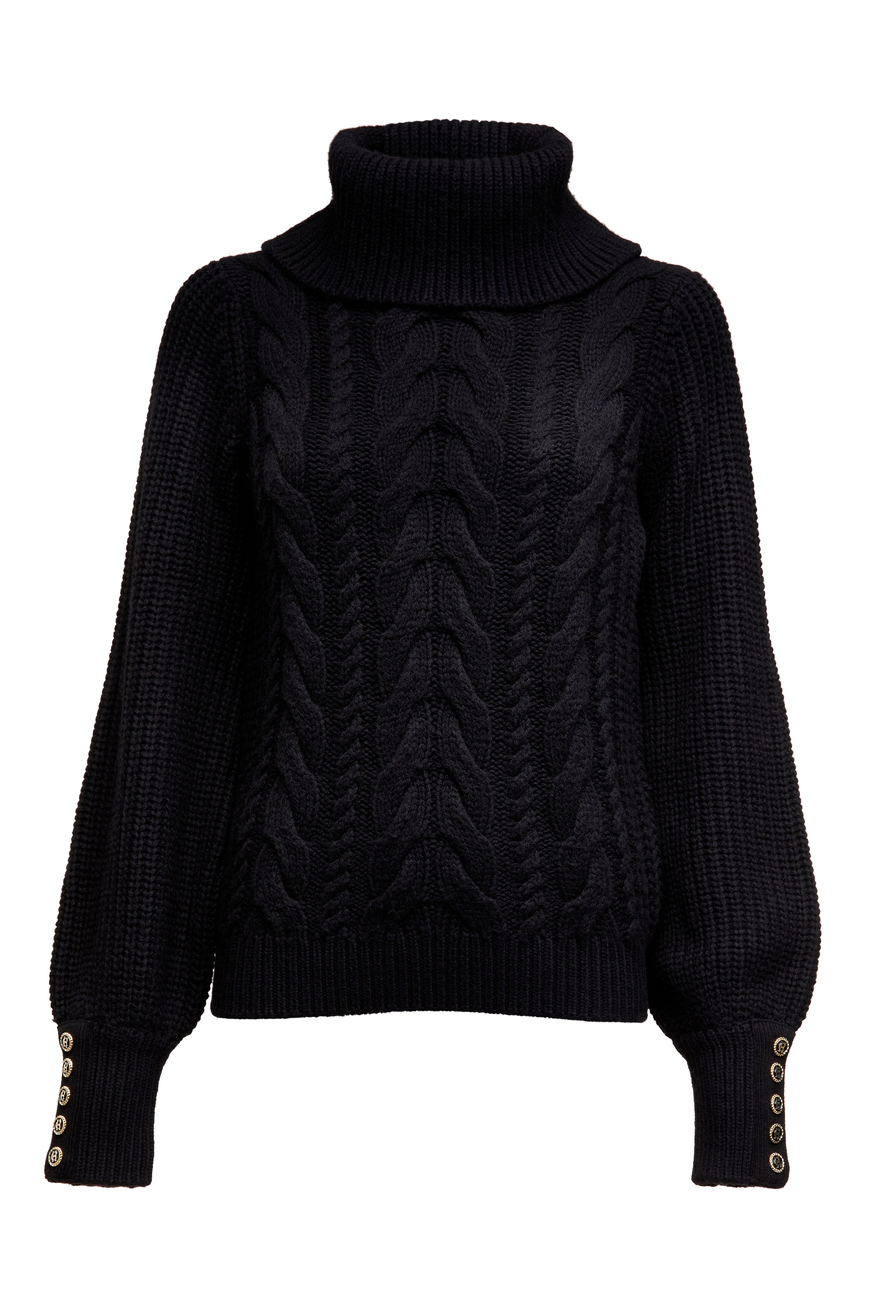 Bouch Rollneck Knit - Black main image 1