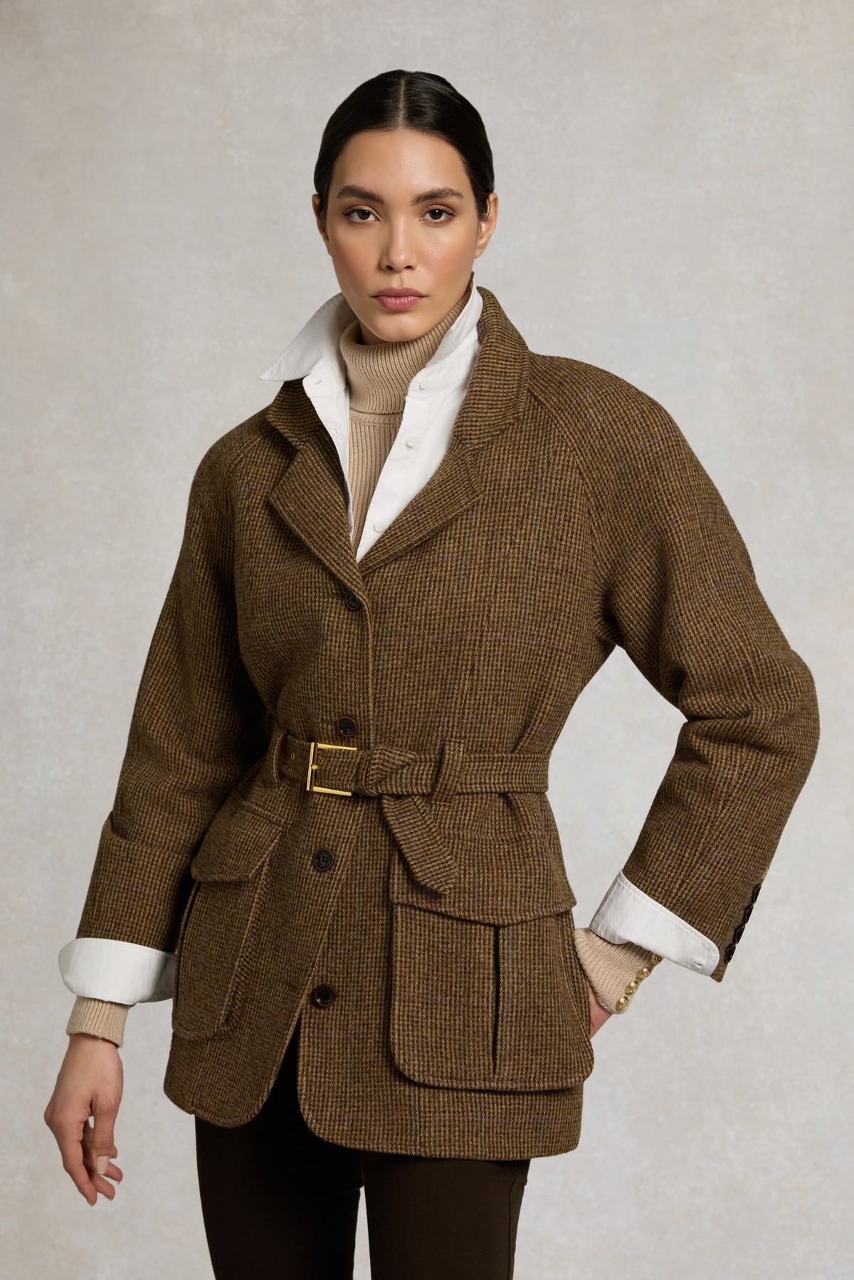 Cotswold Belted Jacket (Bamford Tweed)