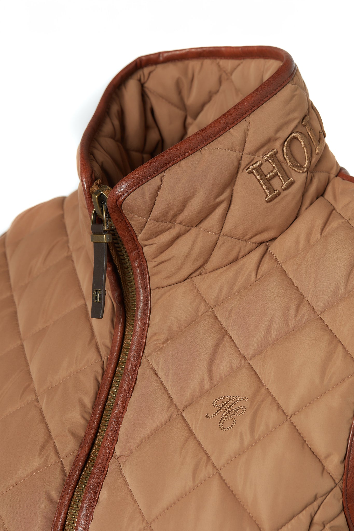 Country Quilted Gilet (Coffee)