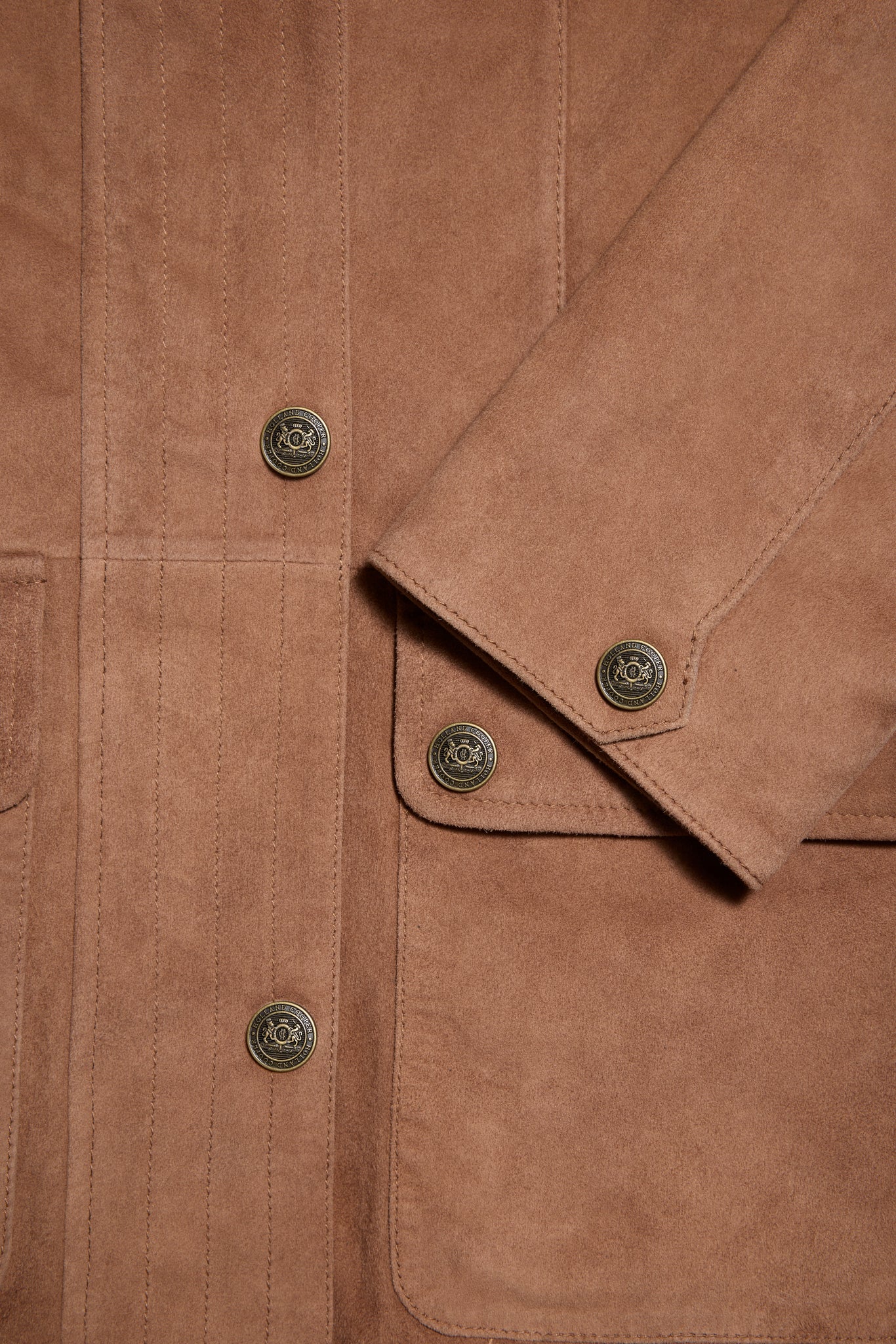 Country Suede Jacket (Cognac)