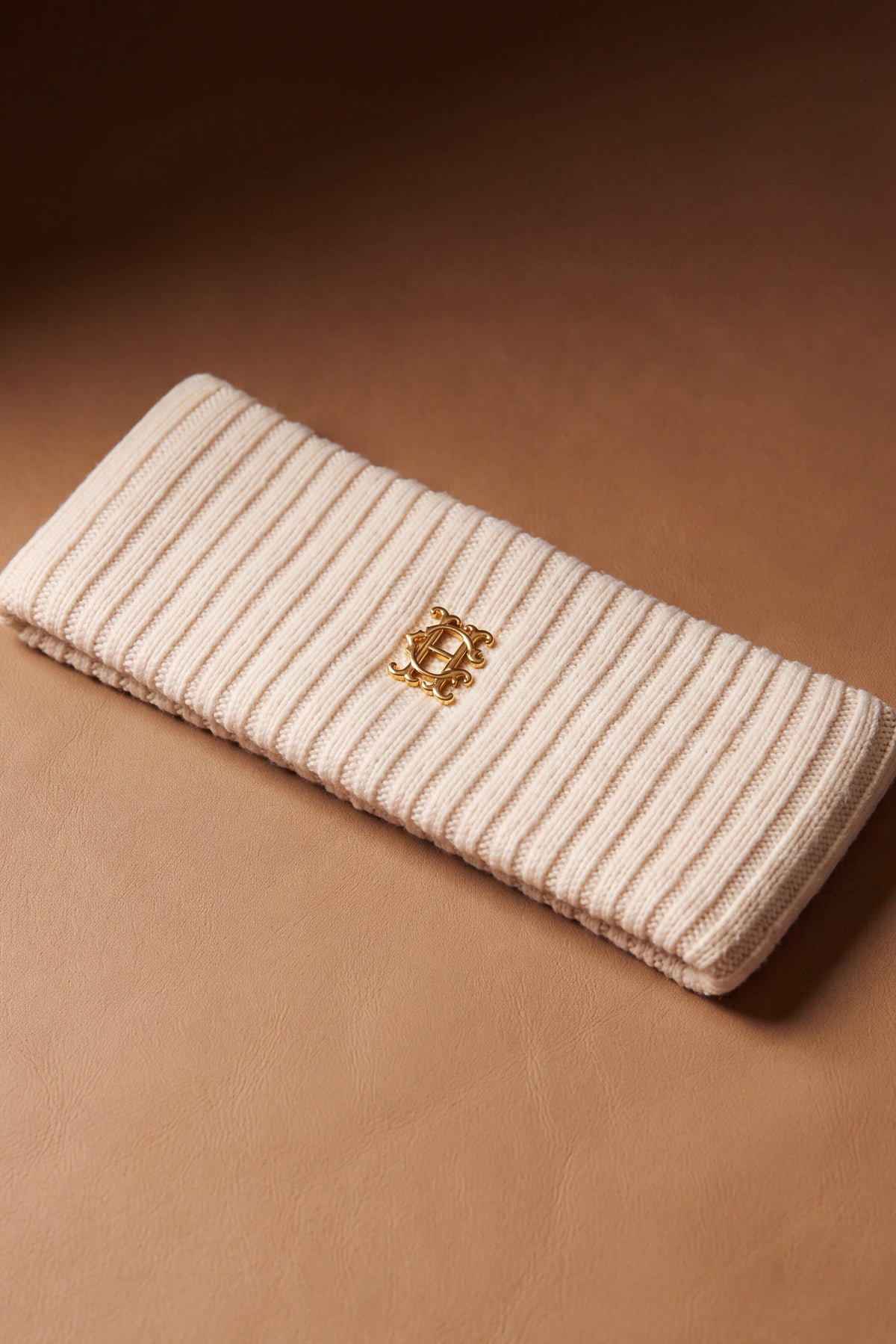 Knitted Headband (Cream)